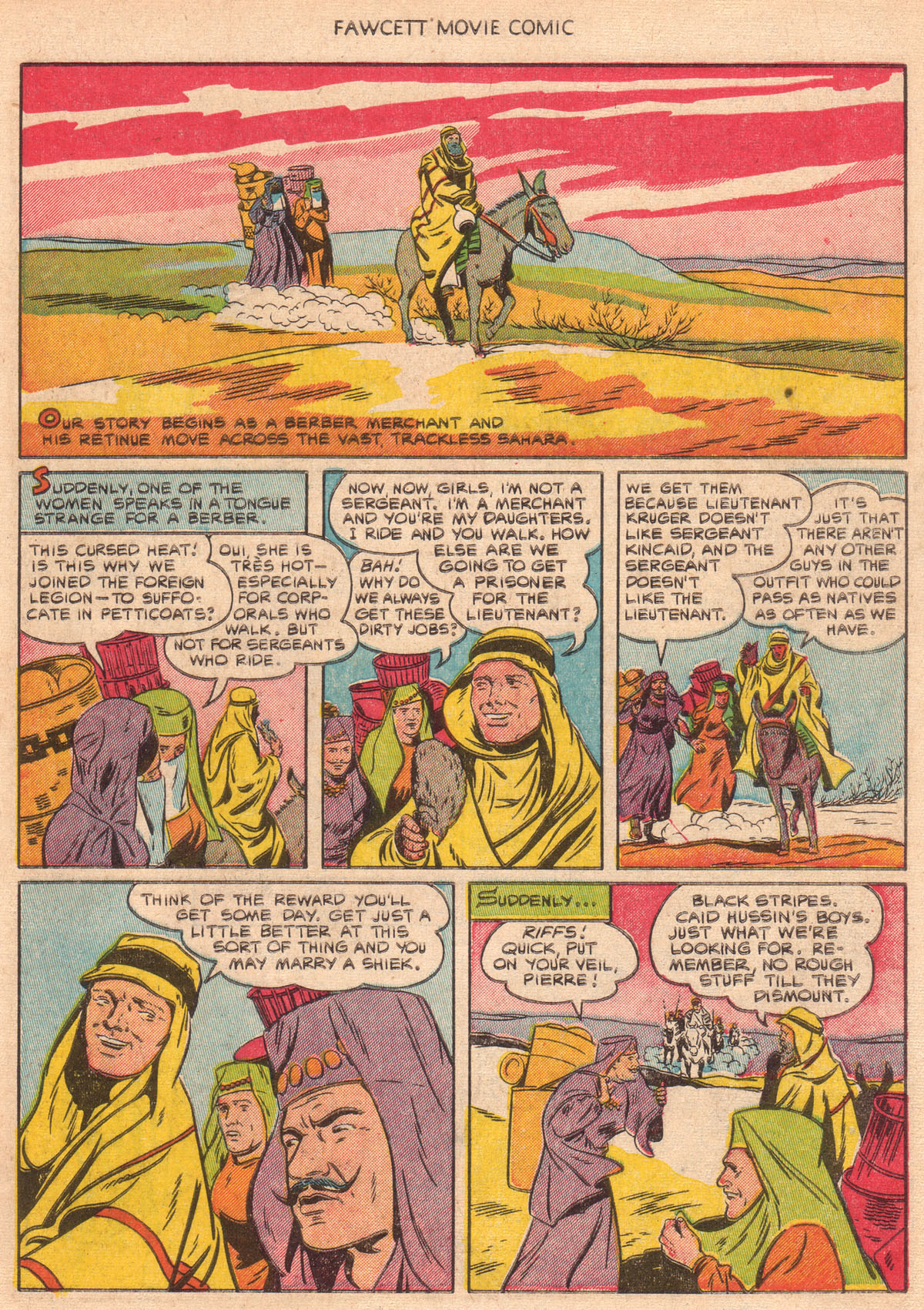 Read online Fawcett Movie Comic comic -  Issue #16 - 6