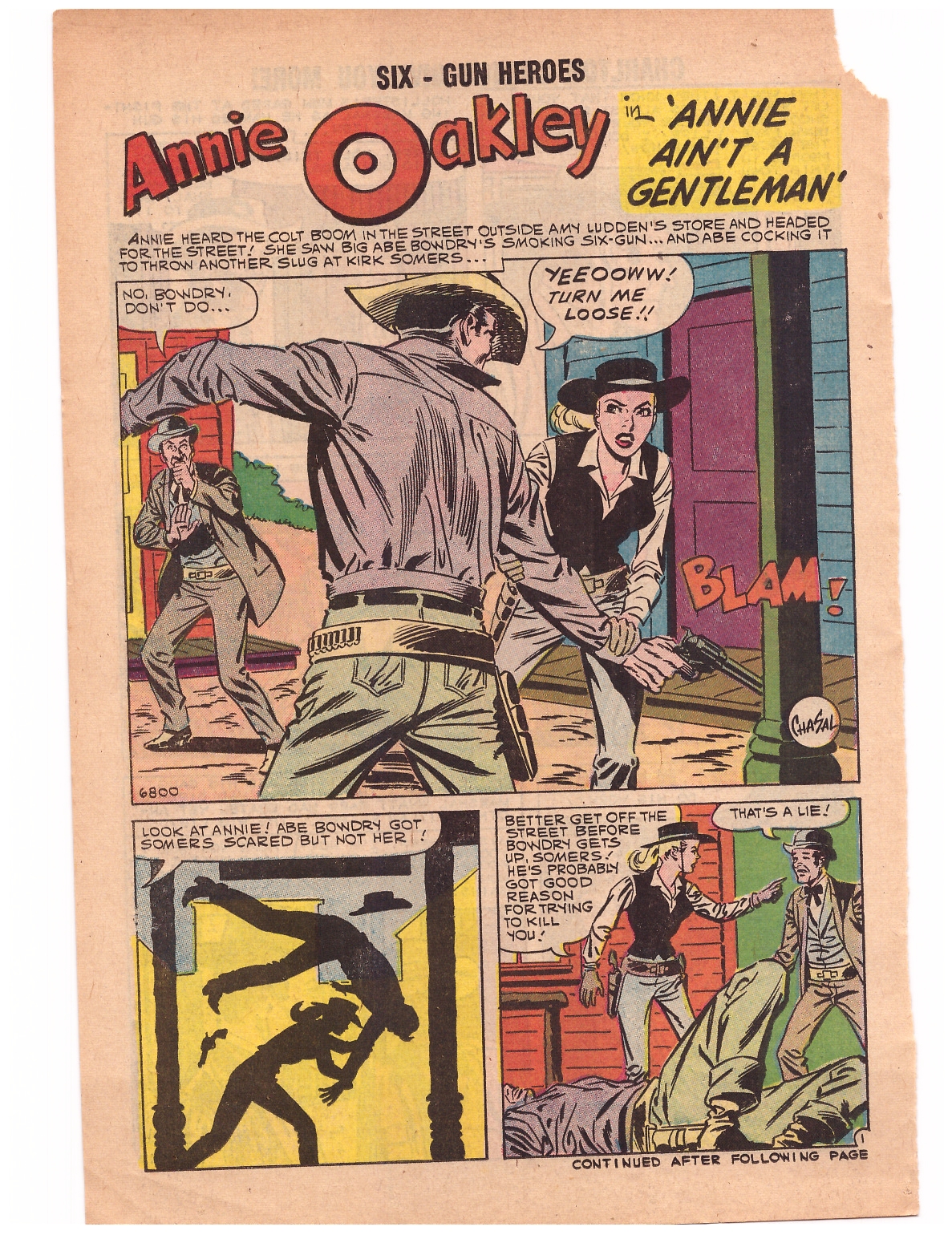 Read online Six-Gun Heroes comic -  Issue #60 - 14