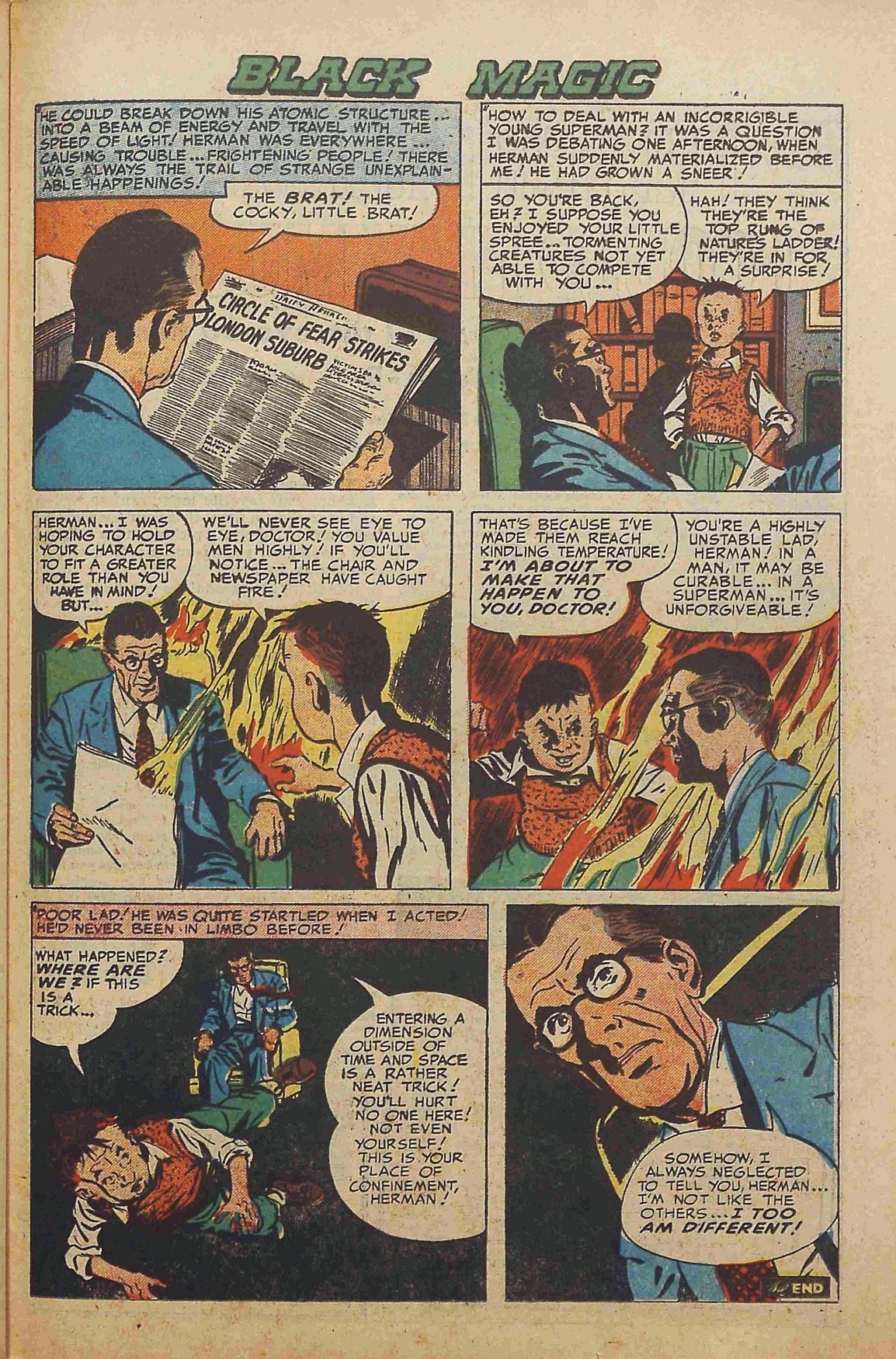 Read online Black Magic (1950) comic -  Issue #22 - 31