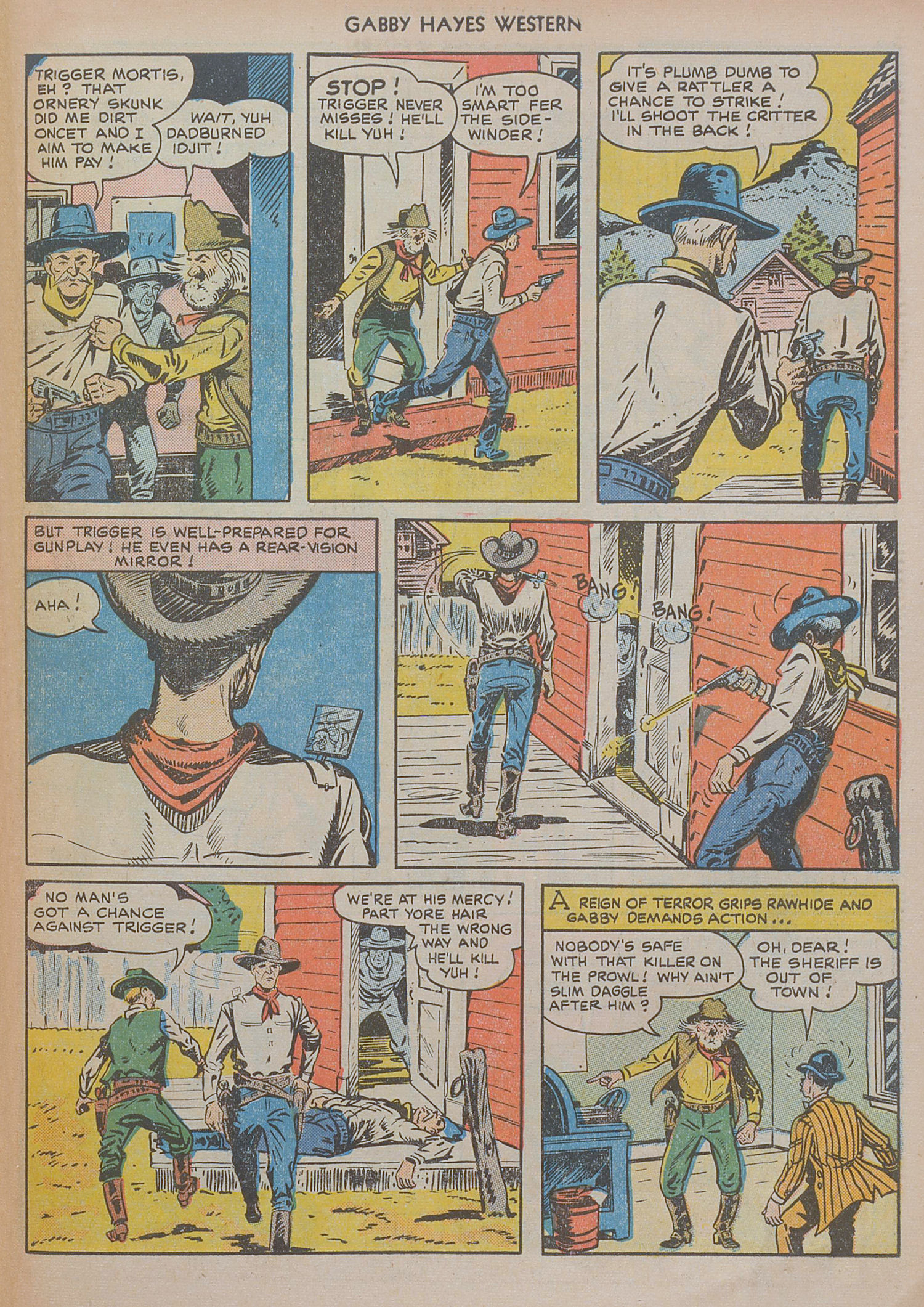 Read online Gabby Hayes Western comic -  Issue #20 - 43