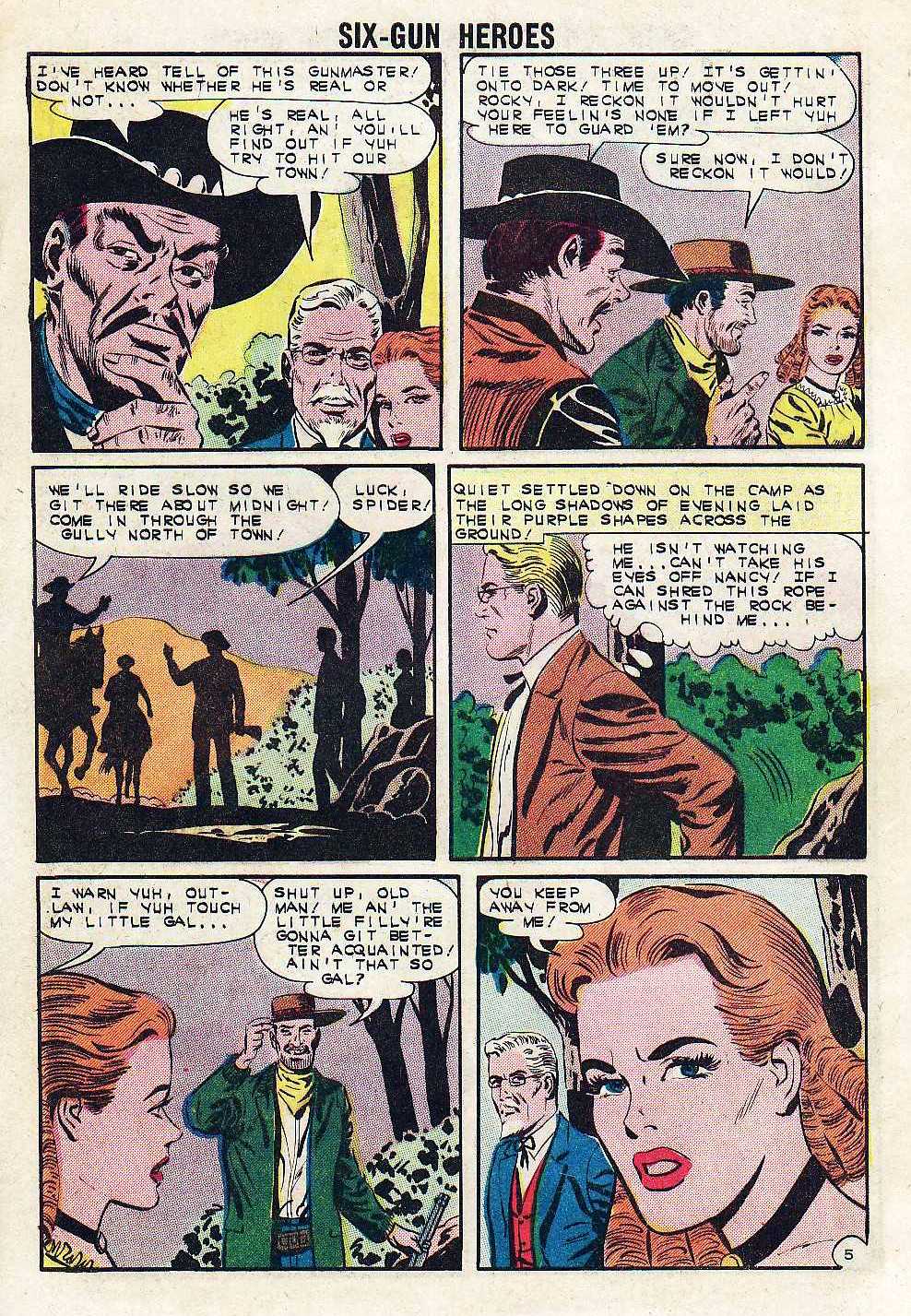 Read online Six-Gun Heroes comic -  Issue #72 - 8