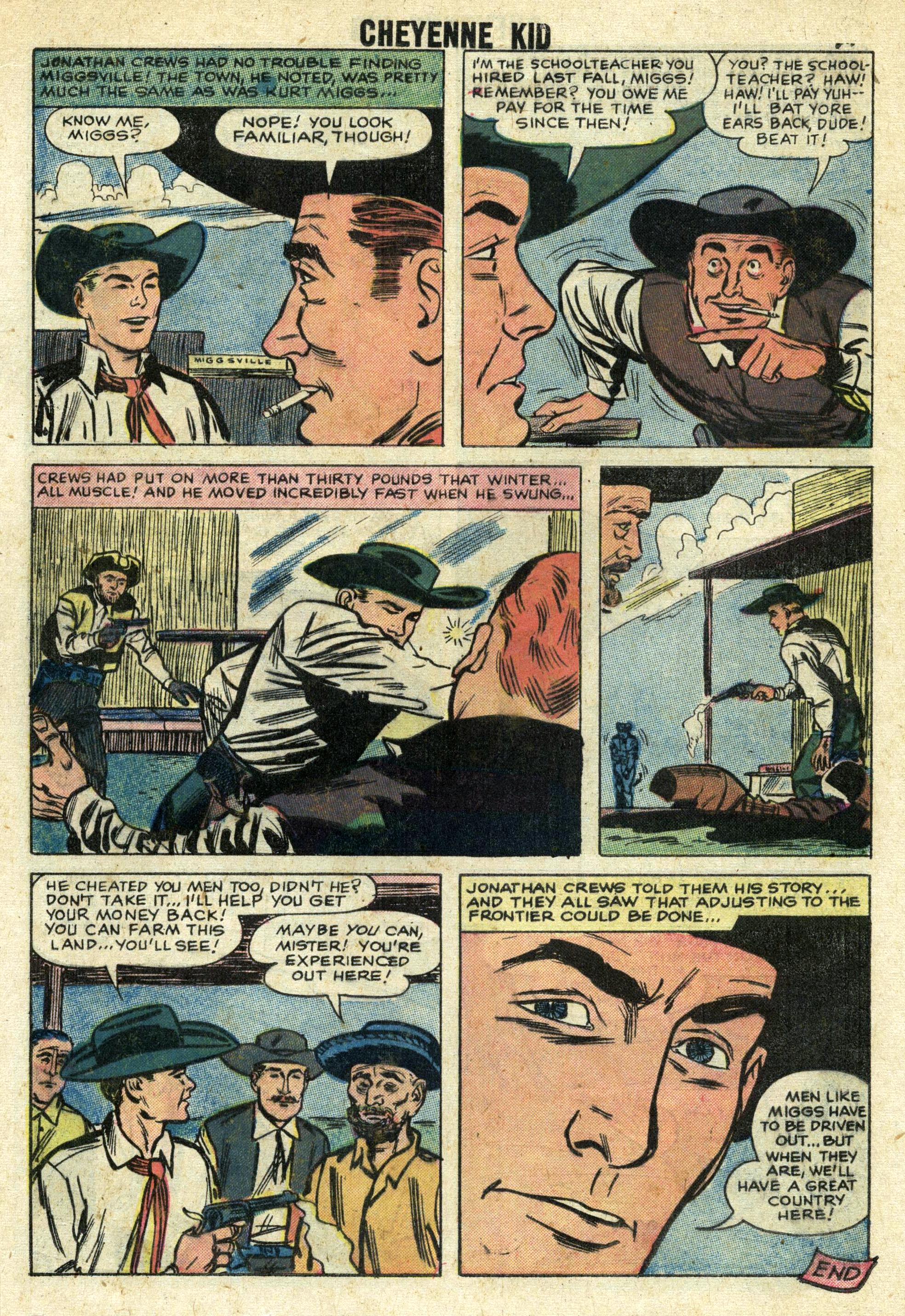 Read online Cheyenne Kid comic -  Issue #14 - 16