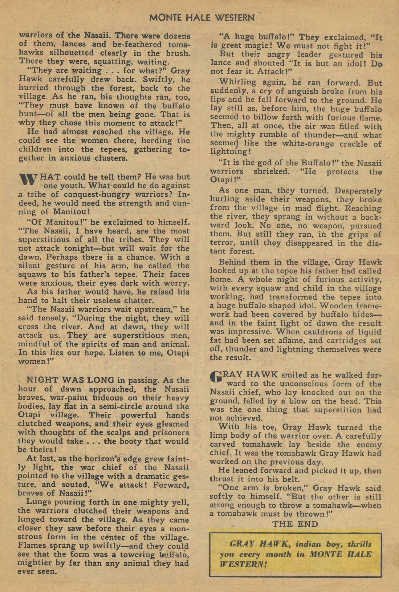 Read online Monte Hale Western comic -  Issue #36 - 34