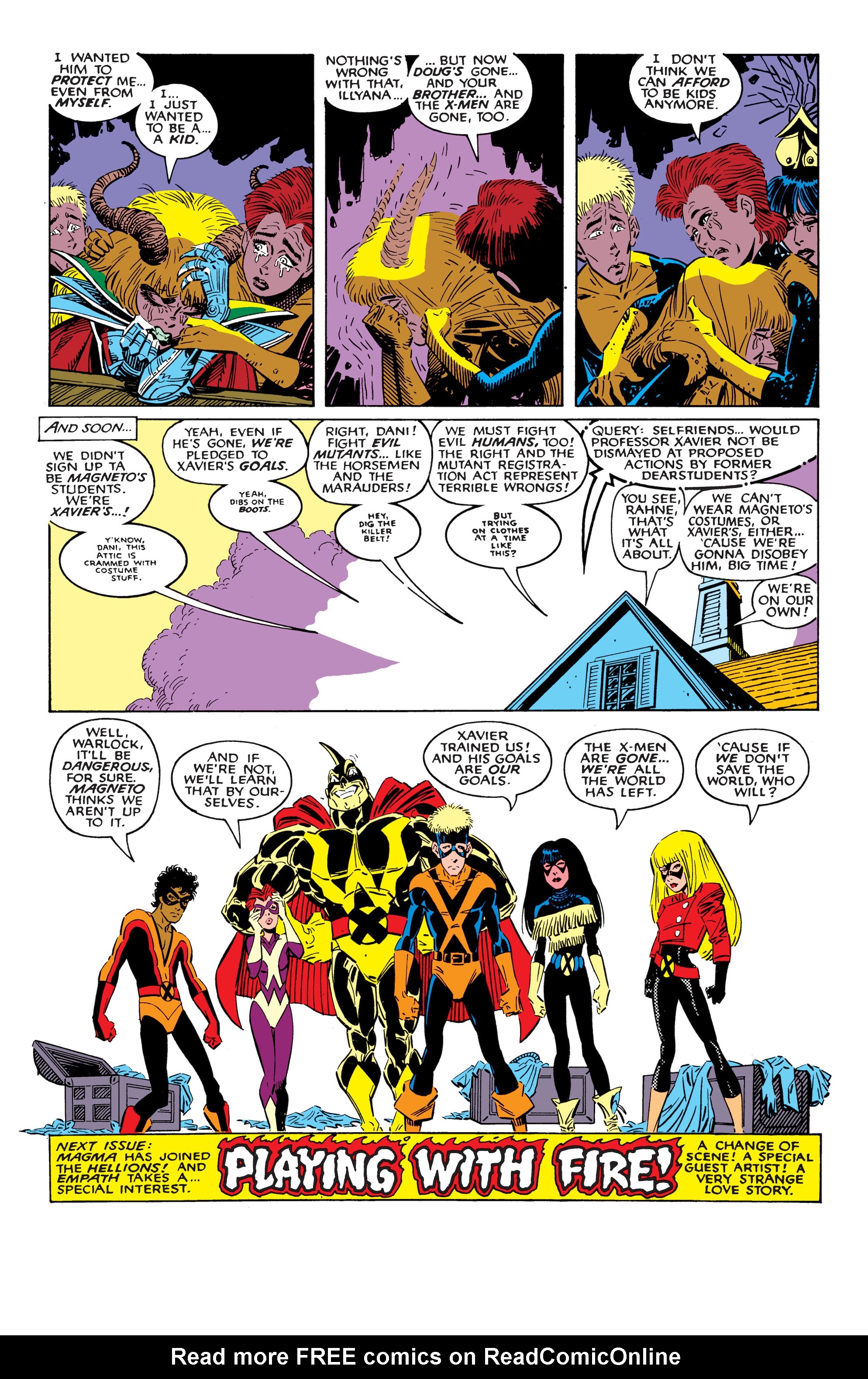 Read online The New Mutants comic -  Issue # _Omnibus 3 (Part 2) - 91