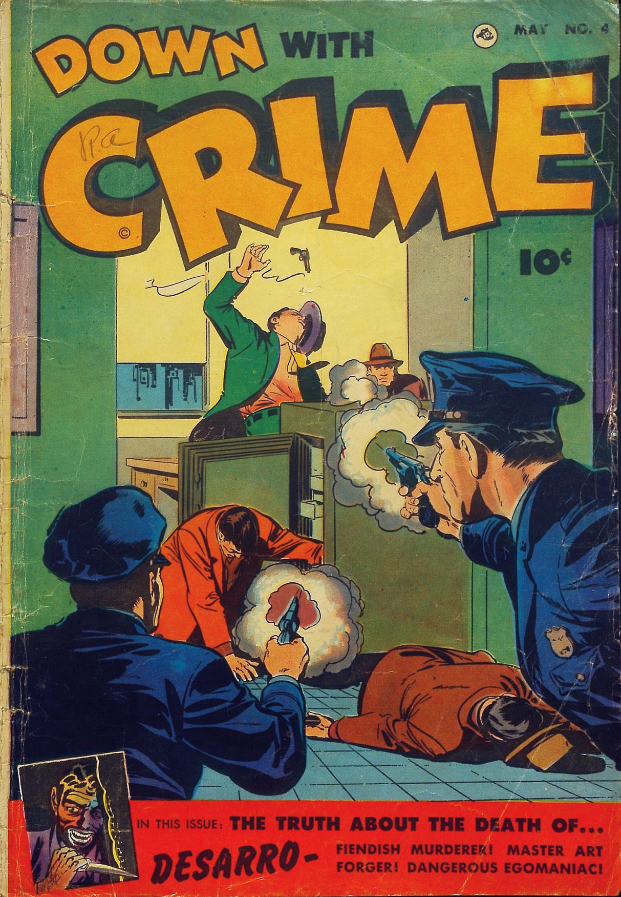 Read online Down With Crime comic -  Issue #4 - 1
