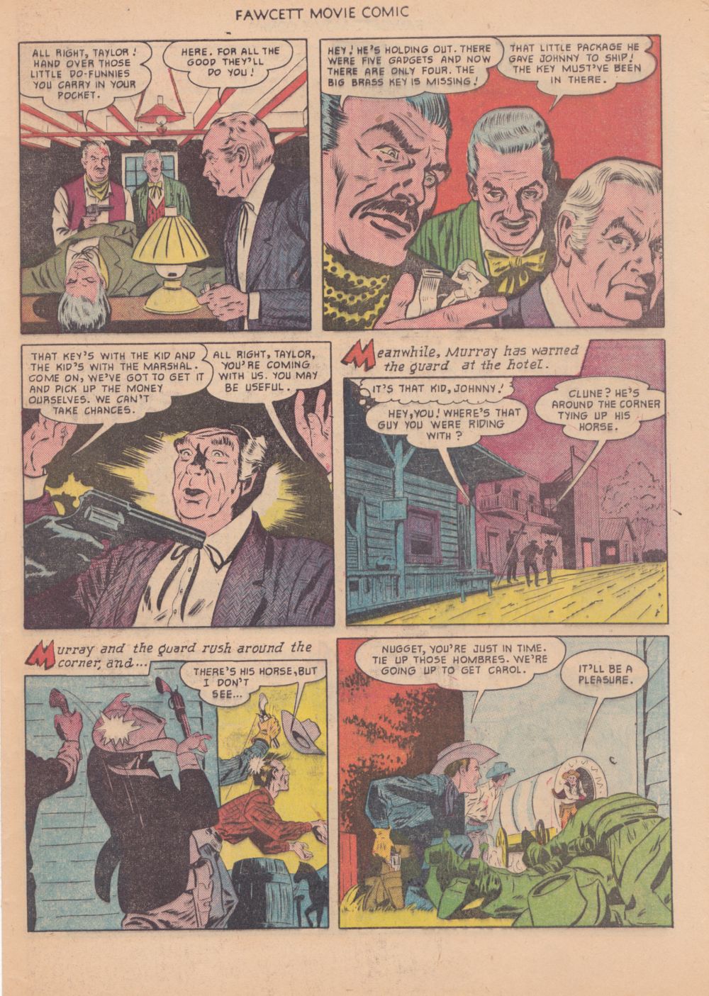 Read online Fawcett Movie Comic comic -  Issue #12 - 29