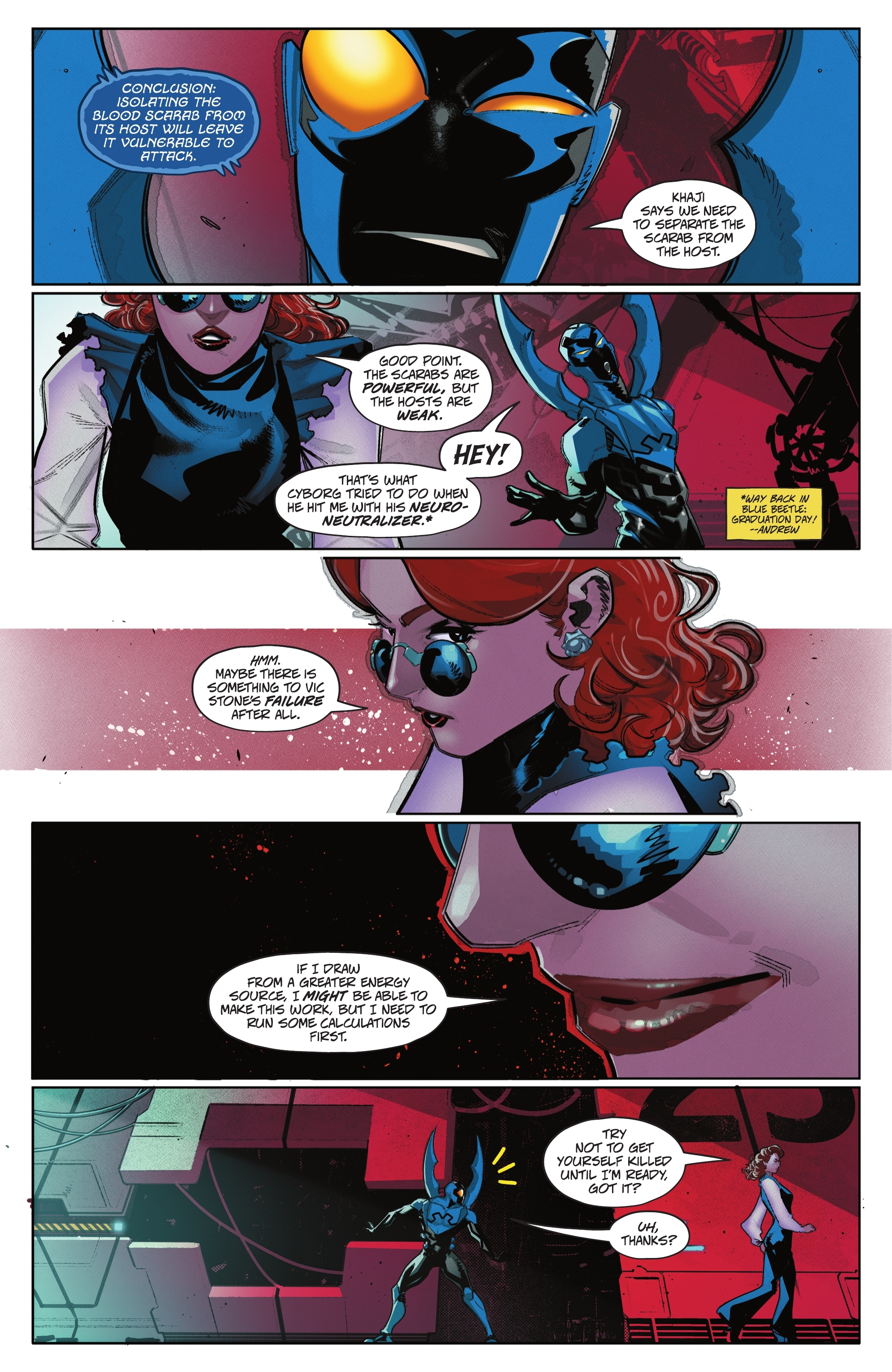 Read online Blue Beetle (2023) comic -  Issue #5 - 6