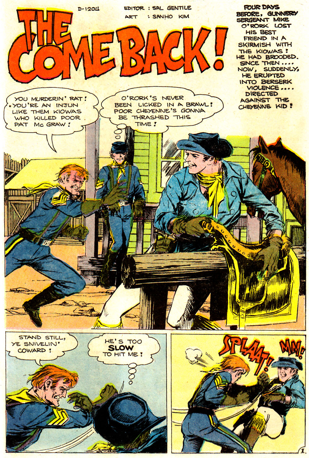 Read online Cheyenne Kid comic -  Issue #84 - 25