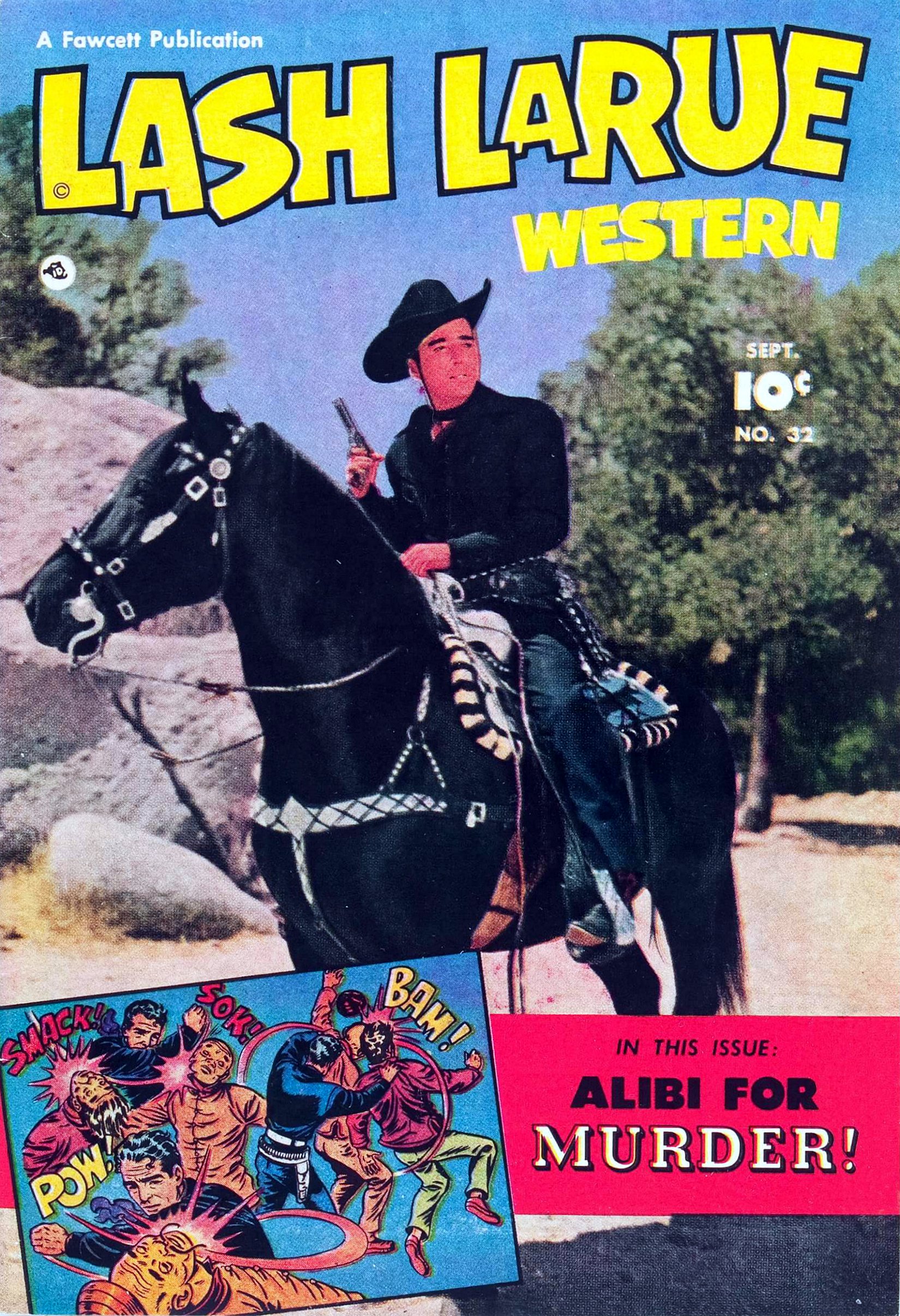 Read online Lash Larue Western (1949) comic -  Issue #32 - 1