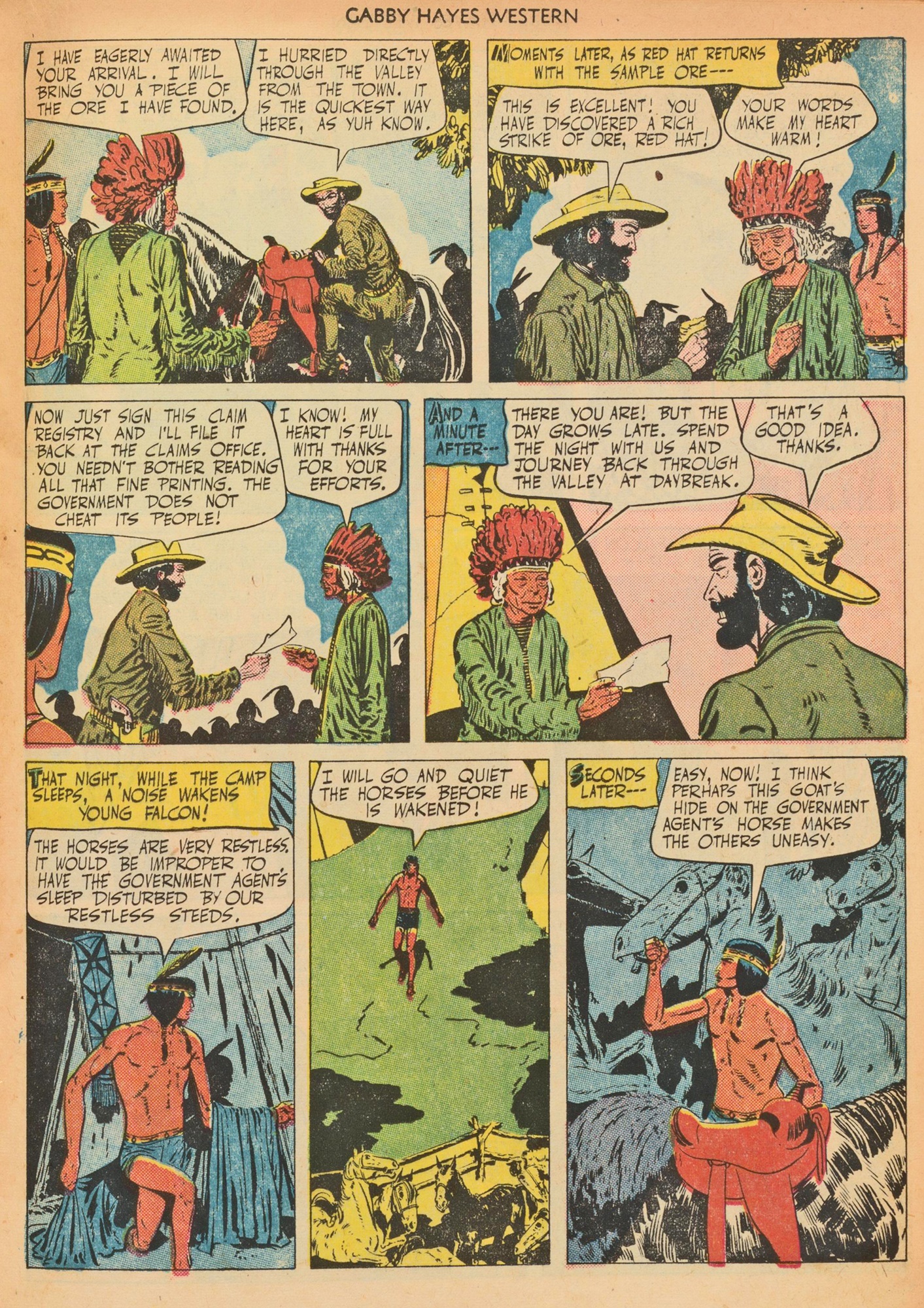 Read online Gabby Hayes Western comic -  Issue #32 - 17