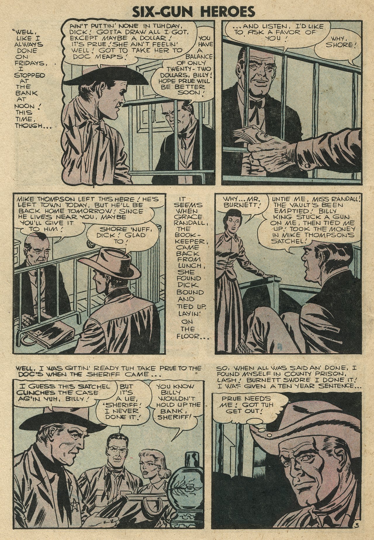 Read online Six-Gun Heroes comic -  Issue #39 - 30