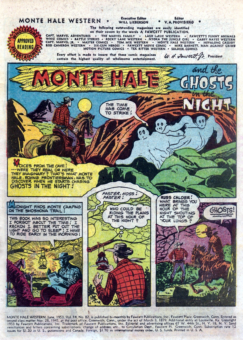 Read online Monte Hale Western comic -  Issue #82 - 3