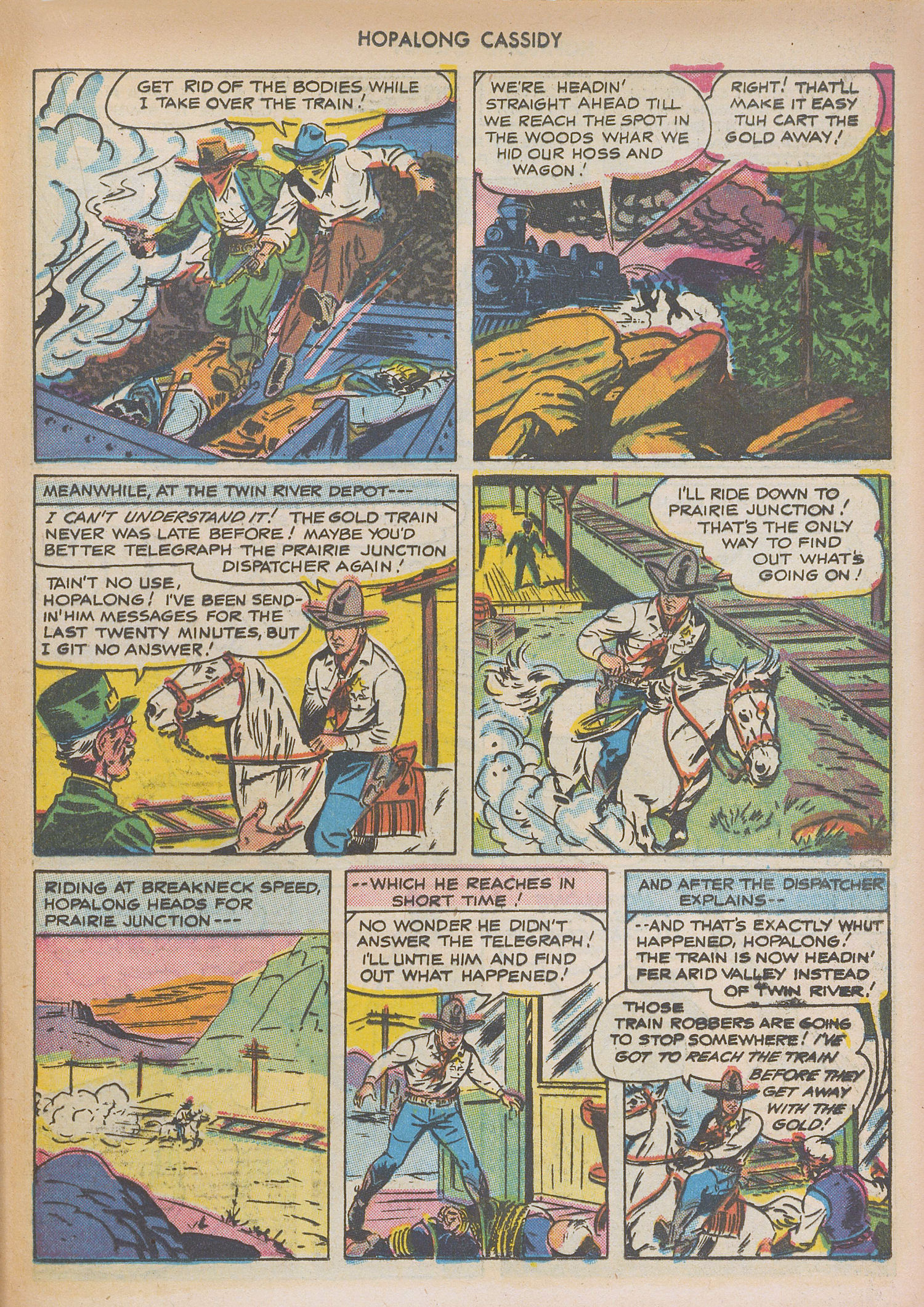 Read online Hopalong Cassidy comic -  Issue #8 - 29