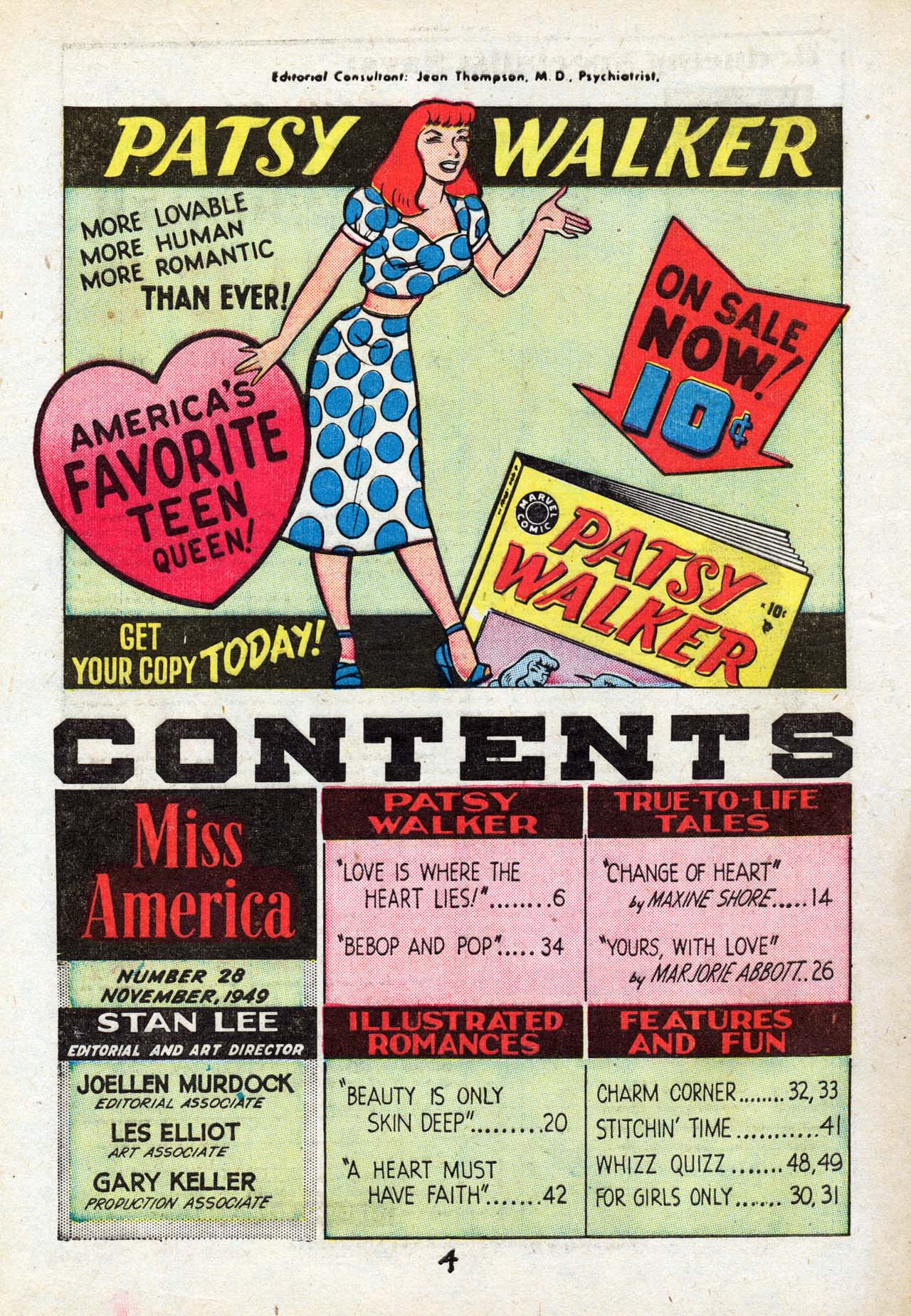 Read online Miss America Magazine comic -  Issue #61 - 4