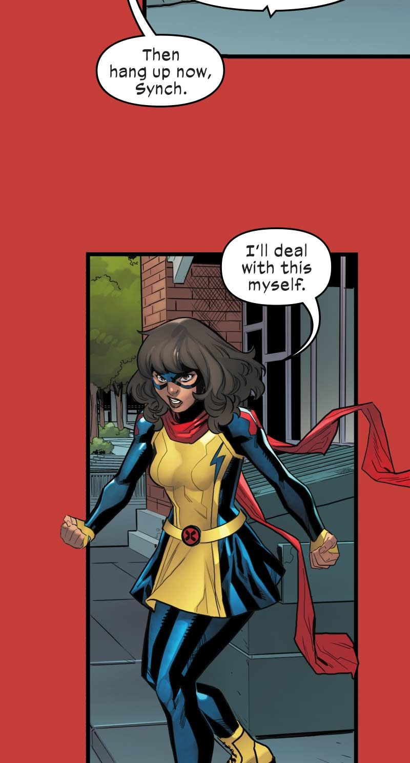 Read online Ms. Marvel: The New Mutant Infinity Comics comic -  Issue #2 - 51