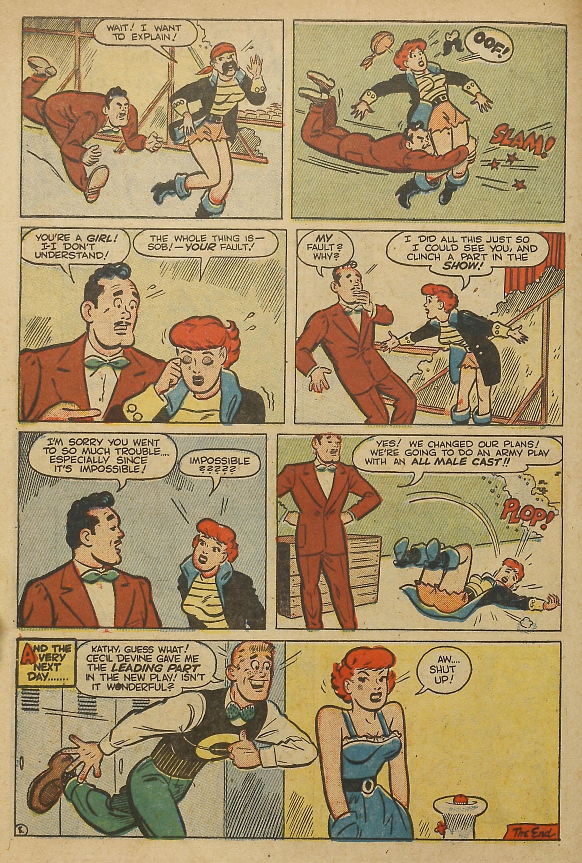 Read online Kathy (1949) comic -  Issue #10 - 10