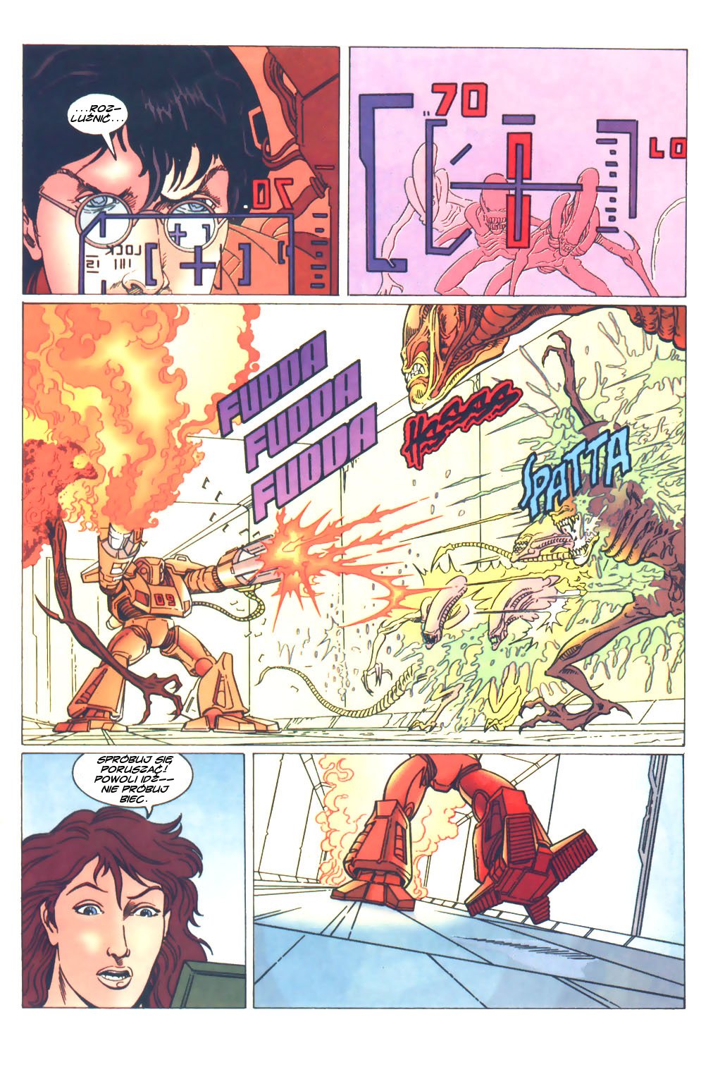 Read online Aliens: Berserker comic -  Issue #4 - 8