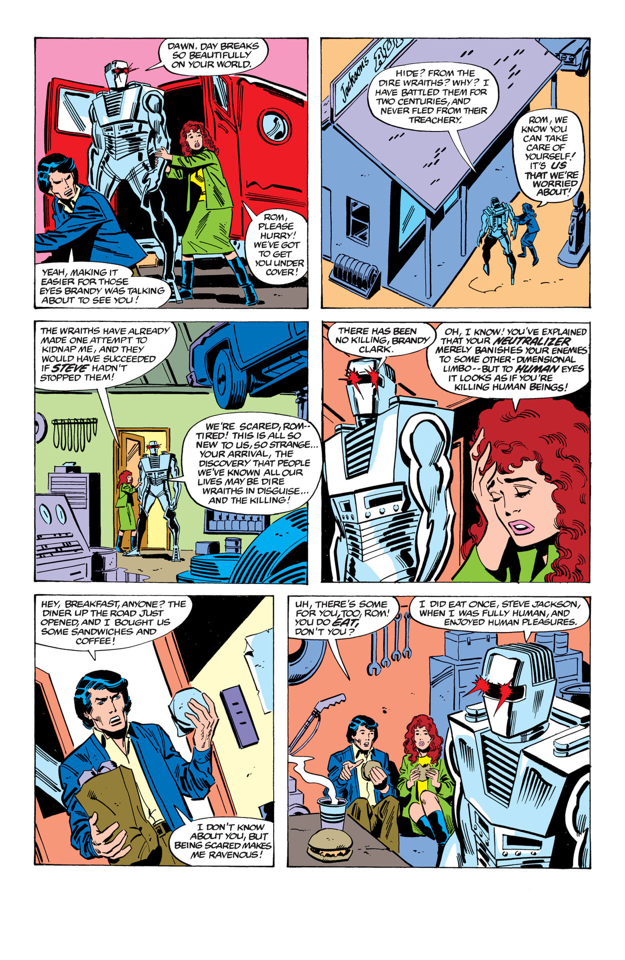 Read online Rom: The Original Marvel Years Omnibus comic -  Issue # TPB (Part 2) - 12