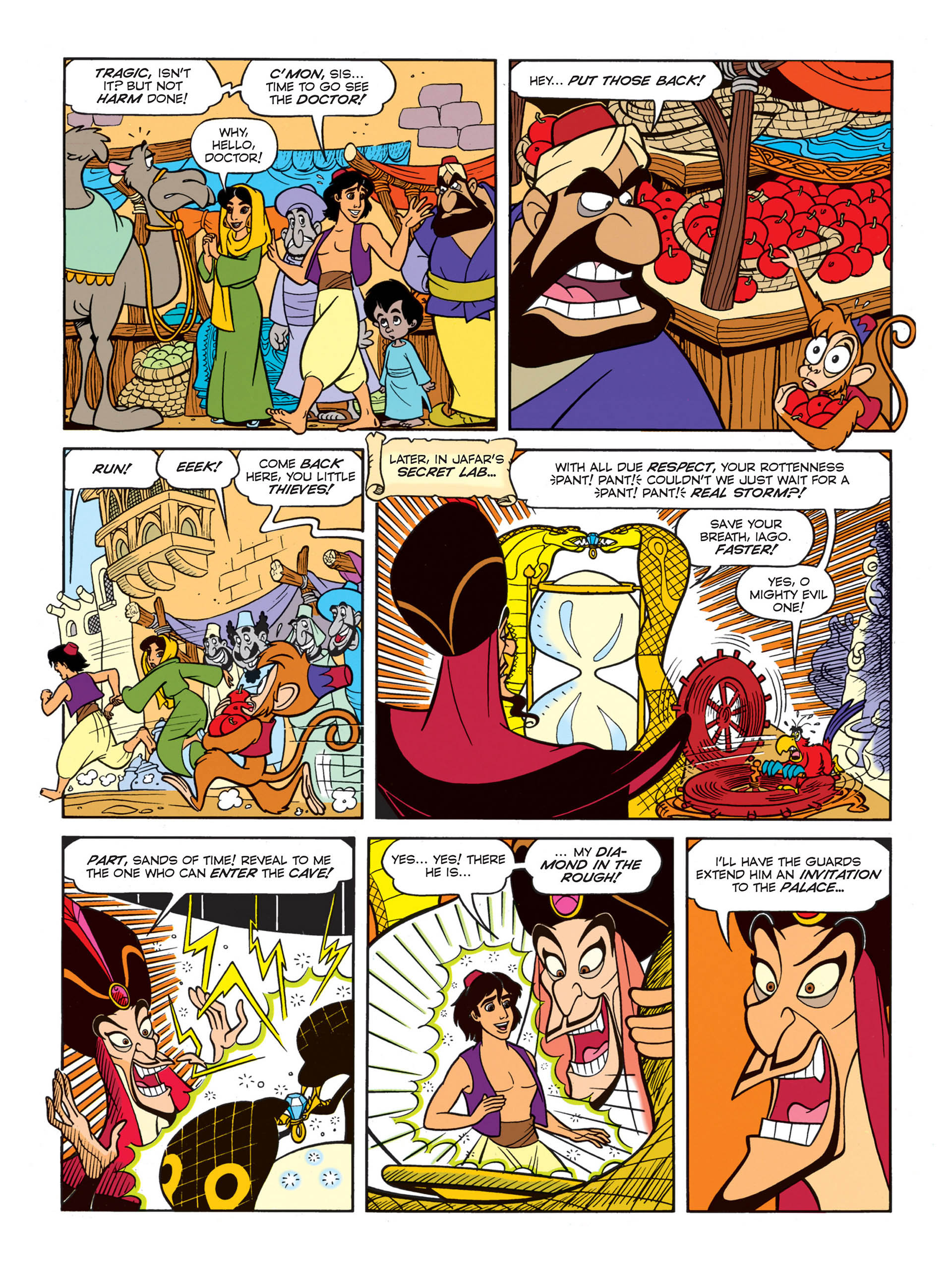 Read online Disney's Aladdin - The Official Movie Adaptation comic -  Issue # Full - 10