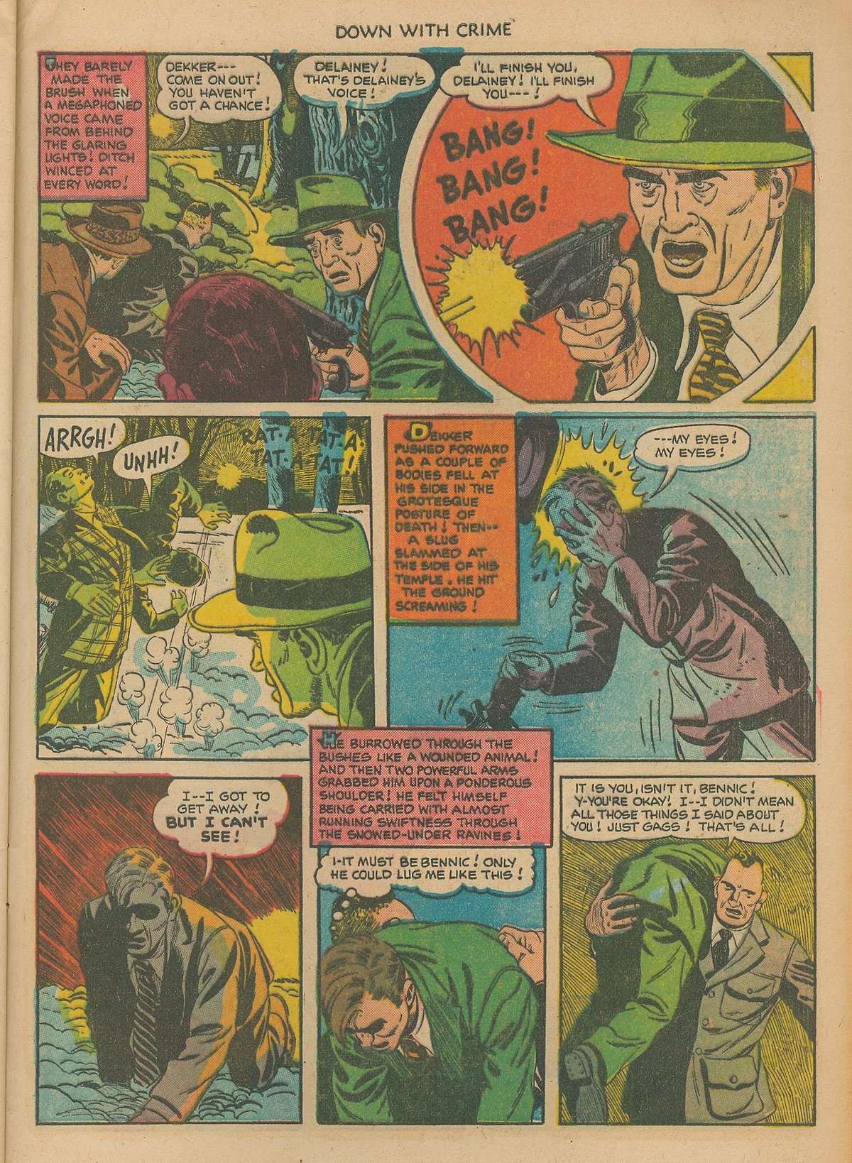 Read online Down With Crime comic -  Issue #5 - 29