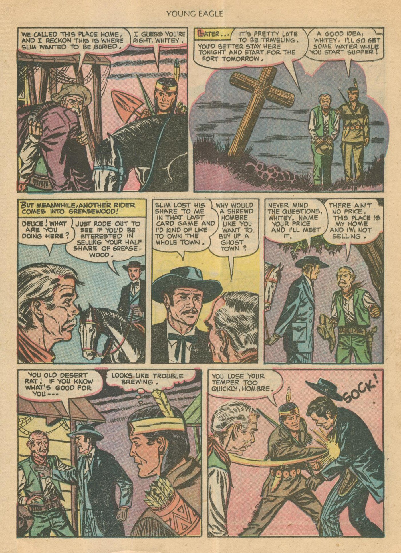 Read online Young Eagle comic -  Issue #9 - 26