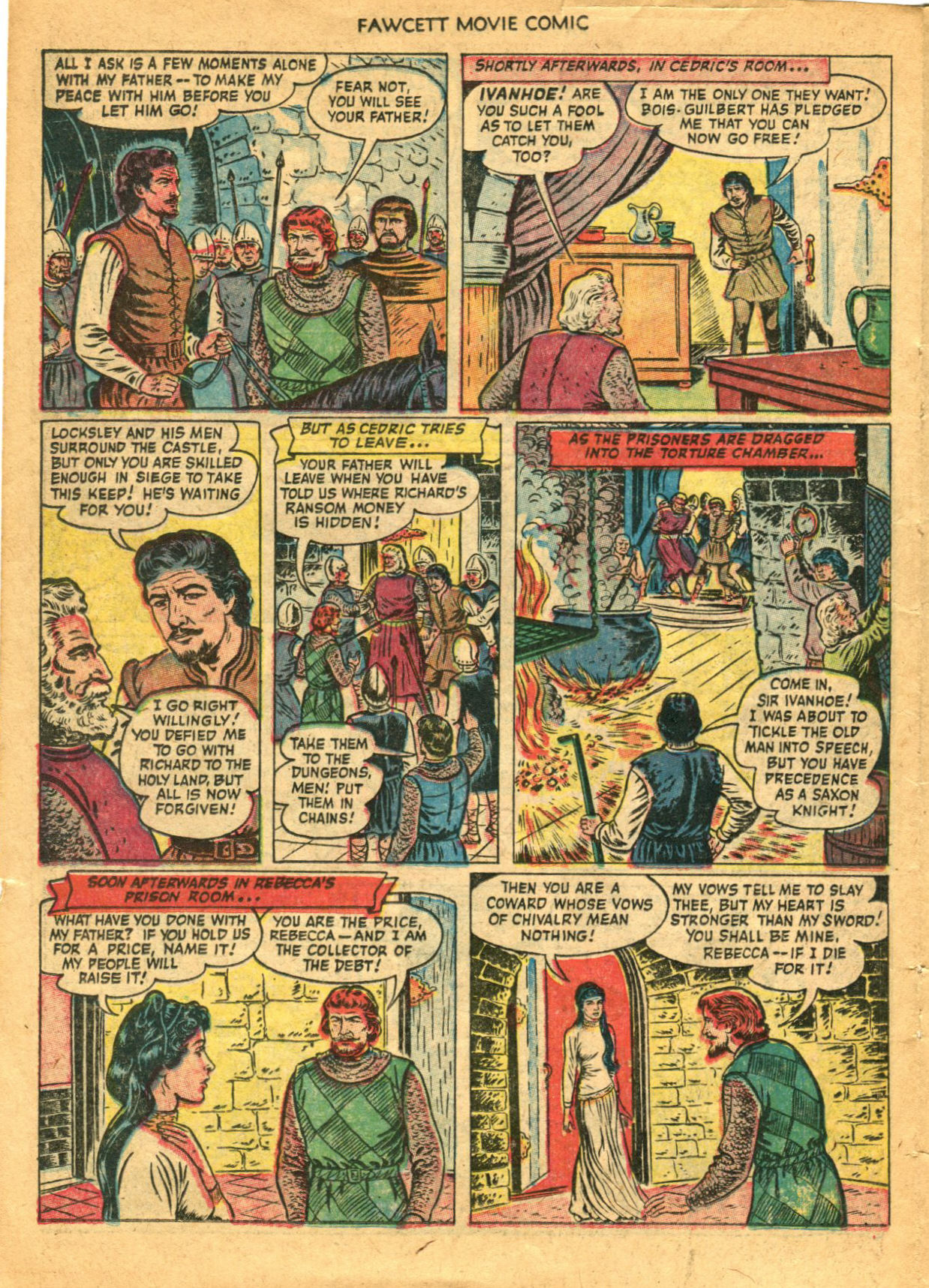 Read online Fawcett Movie Comic comic -  Issue #20 - 19