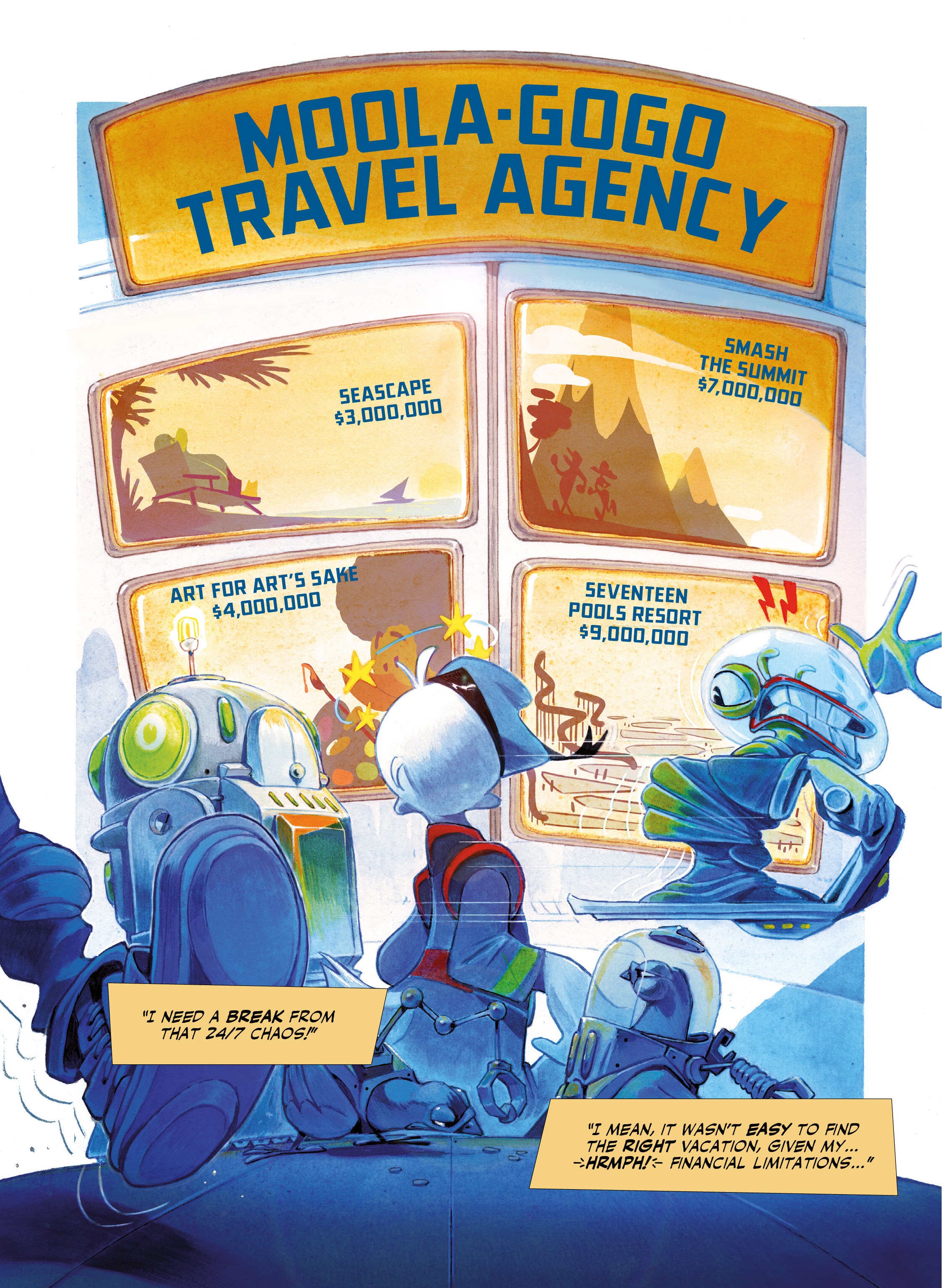 Read online Disney Once Upon a Mouse… In the Future comic -  Issue # TPB (Part 2) - 9