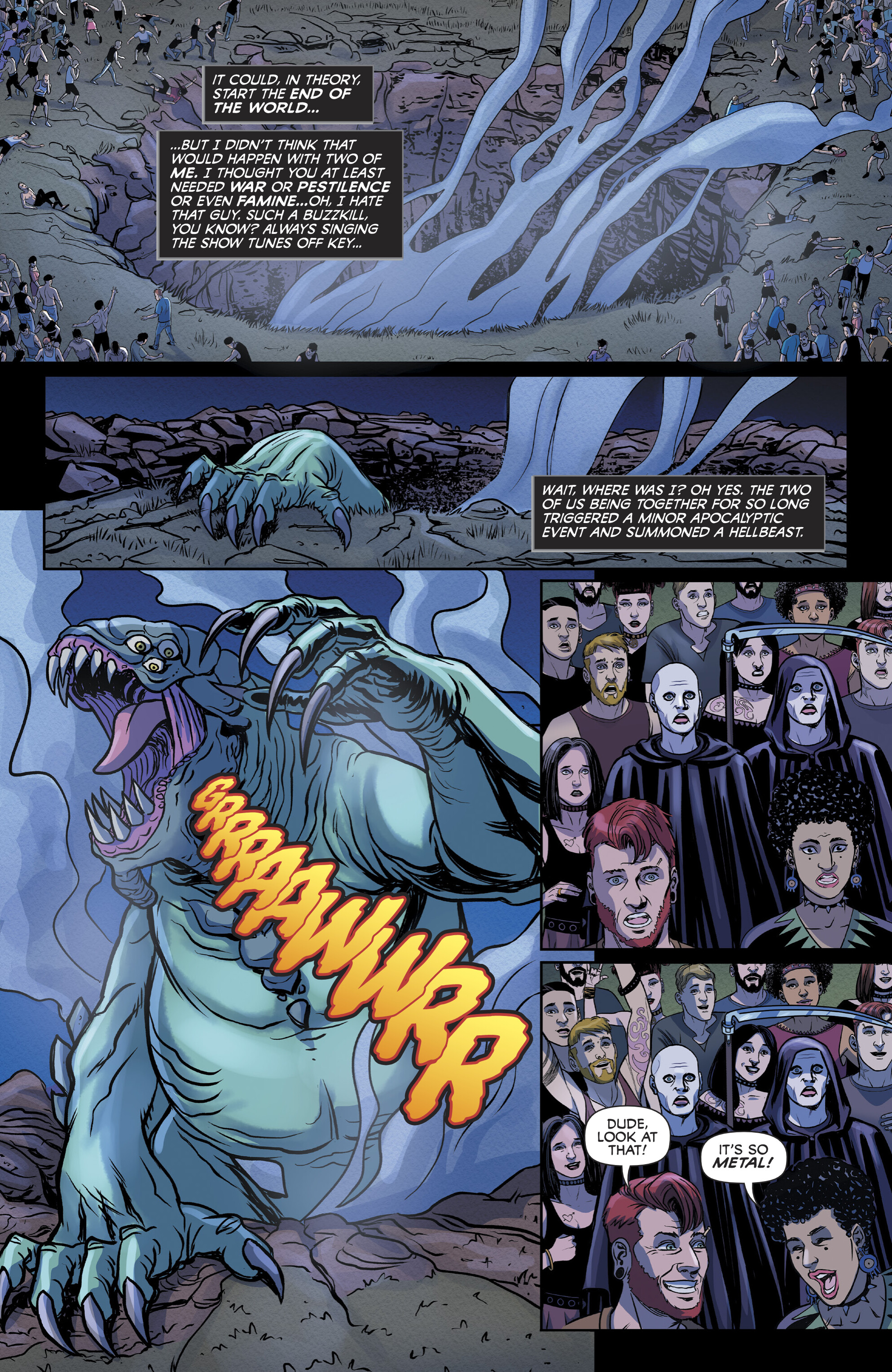 Read online Bill & Ted Present Death comic -  Issue # Full - 17