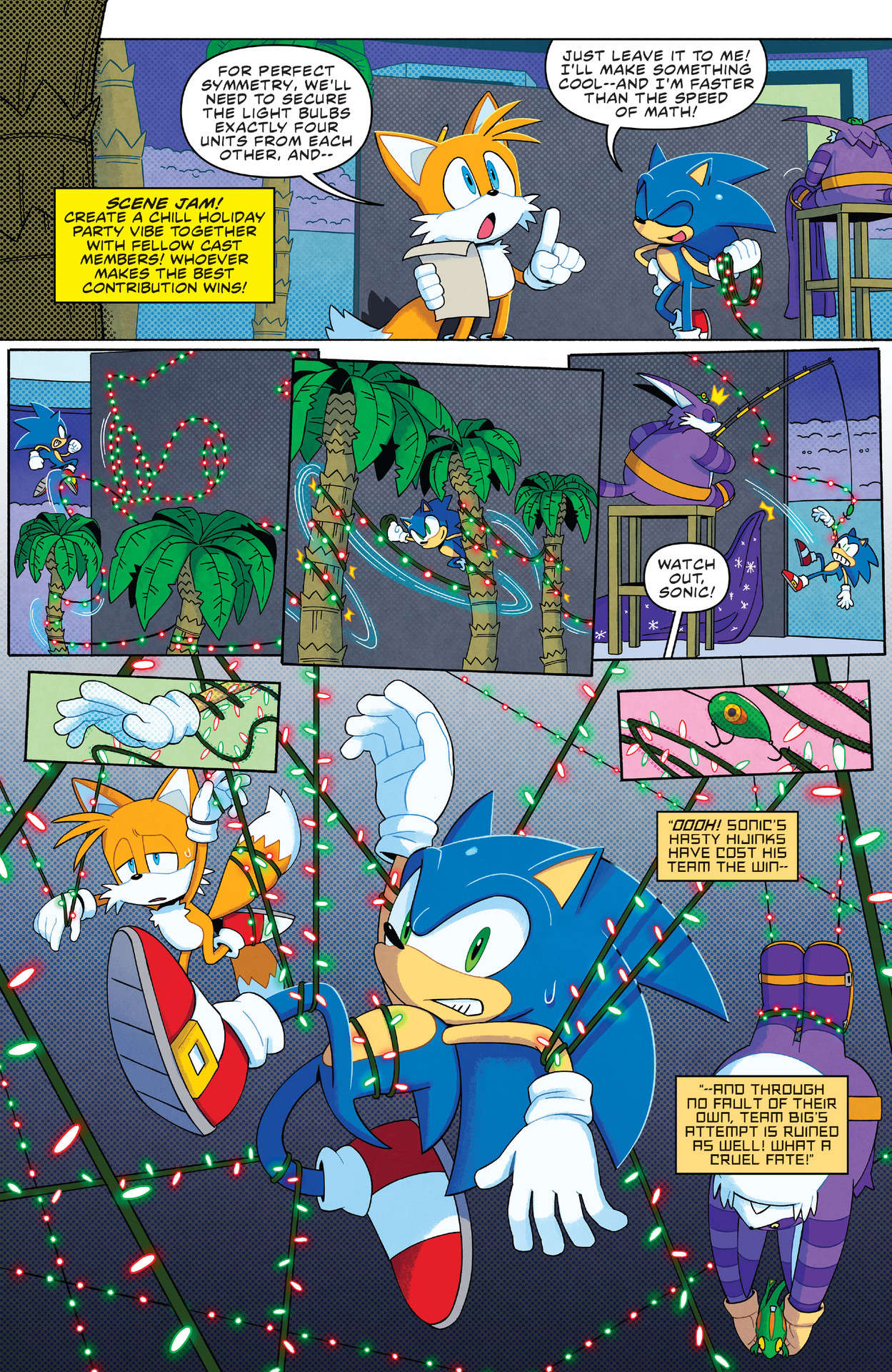 Read online Sonic the Hedgehog: Winter Jam comic -  Issue # Full - 12