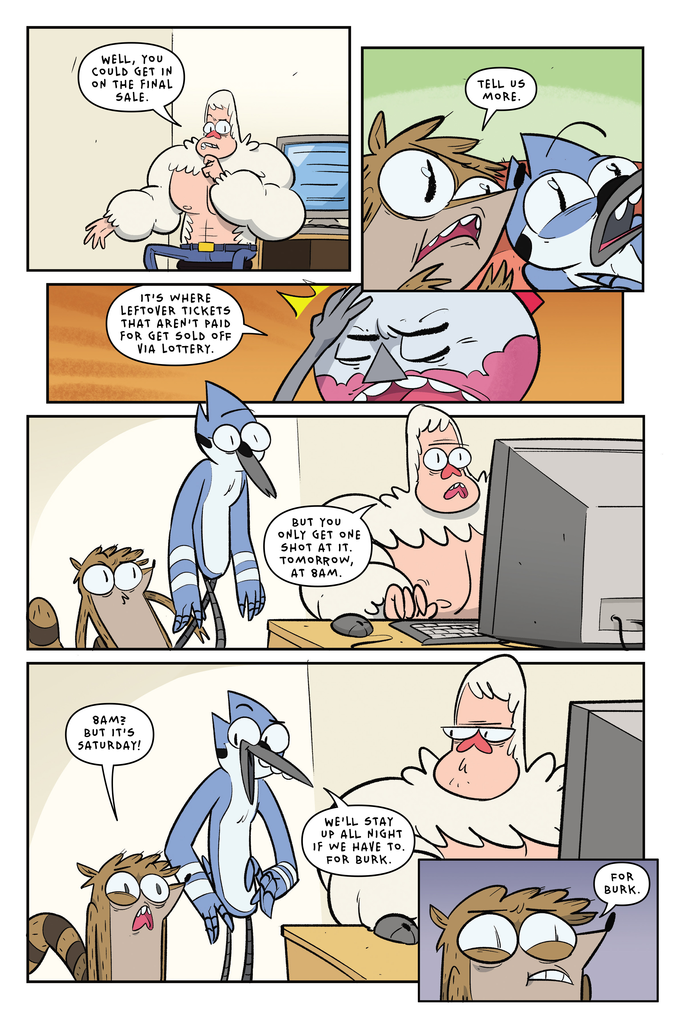 Read online Regular Show: Comic Conned comic -  Issue # TPB - 32