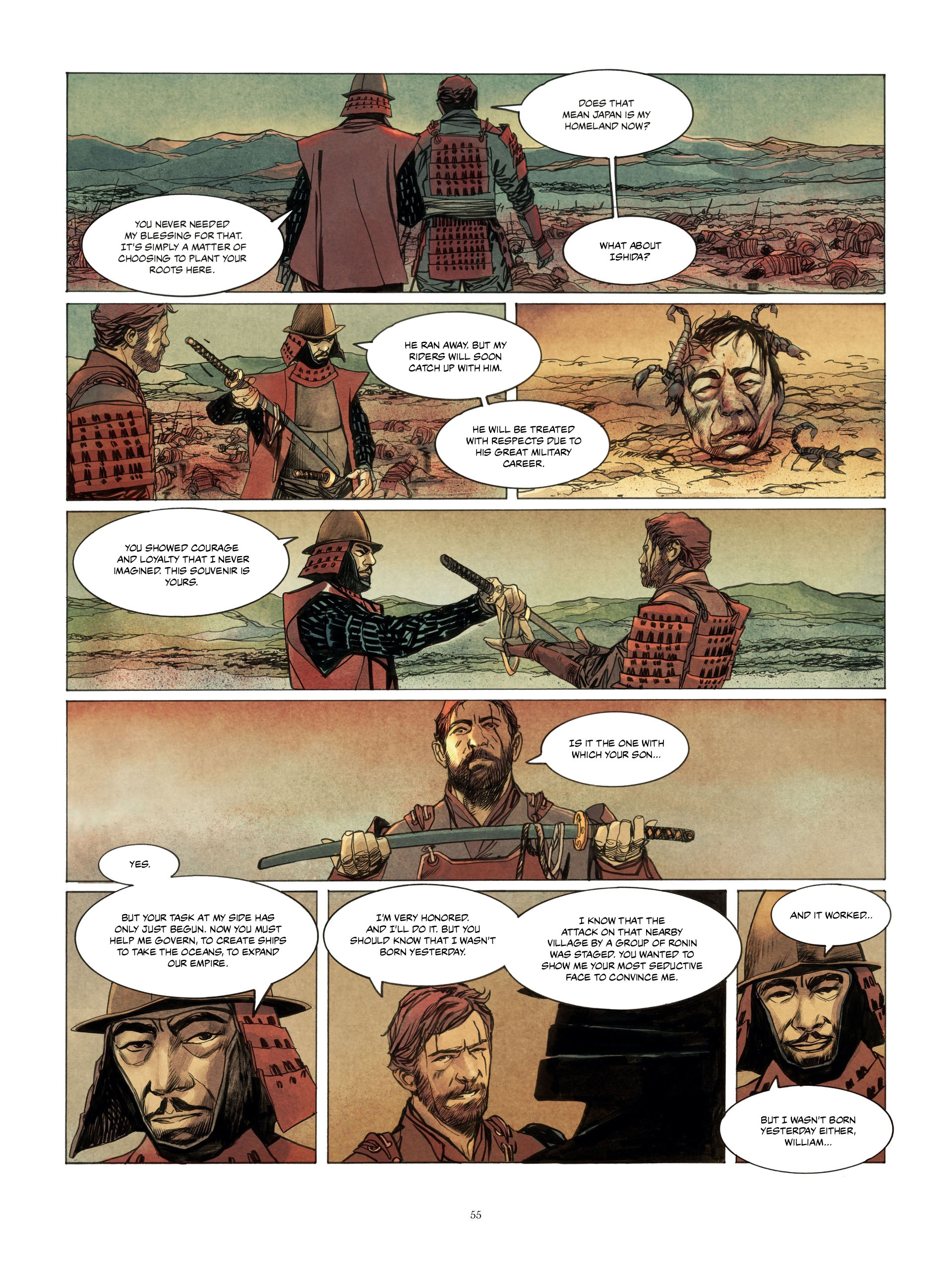 Read online William Adams, Samuraj comic -  Issue #2 - 55