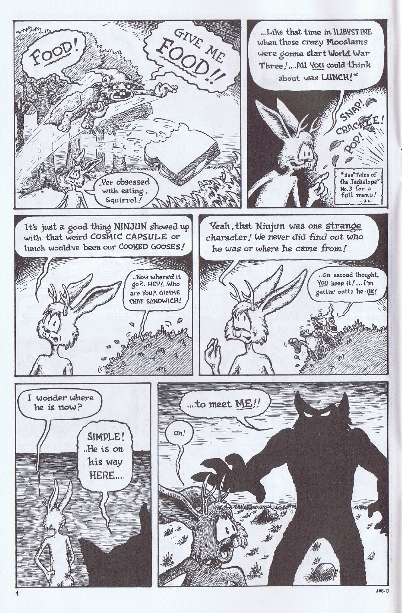 Read online Tales Of The Jackalope comic -  Issue #5 - 6