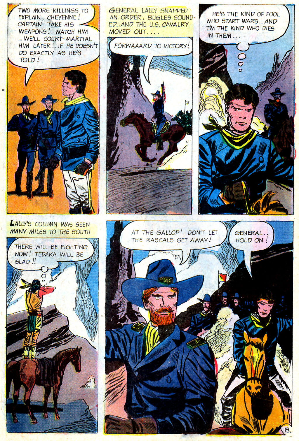 Read online Cheyenne Kid comic -  Issue #70 - 17