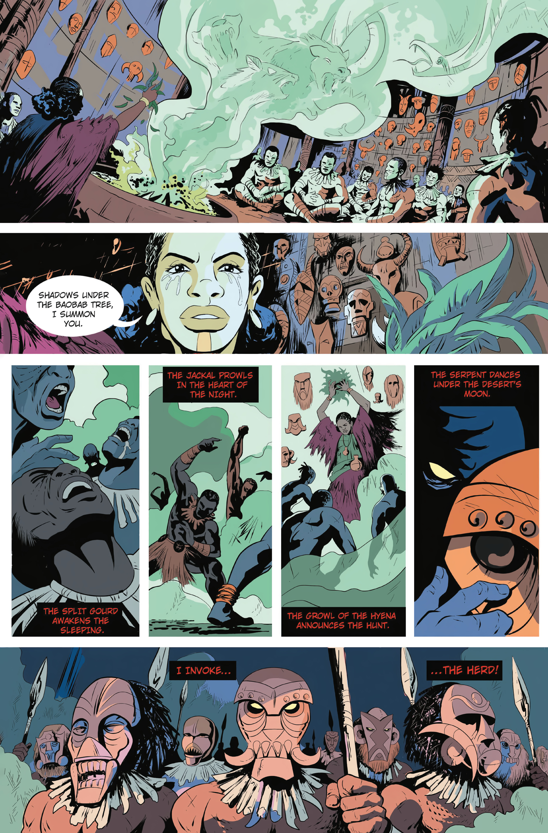 Read online Tales of the Orishas comic -  Issue # TPB - 54