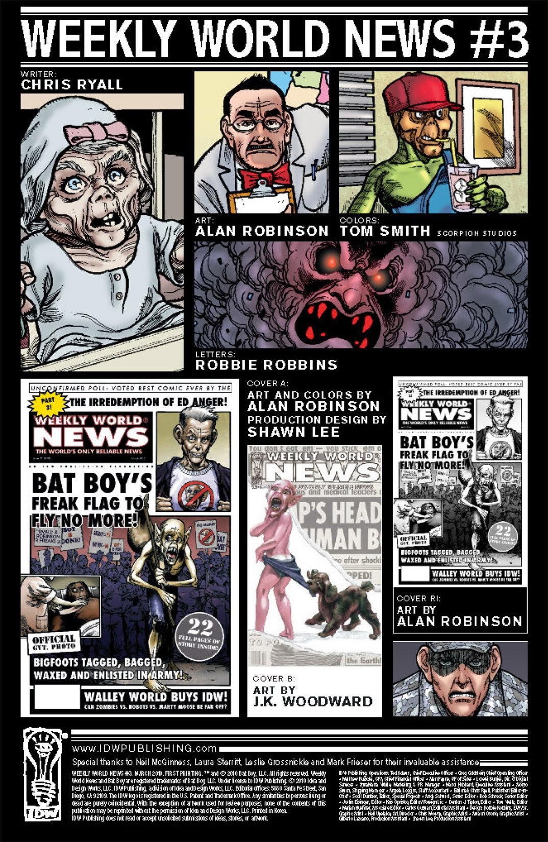 Read online Weekly World News comic -  Issue #3 - 3