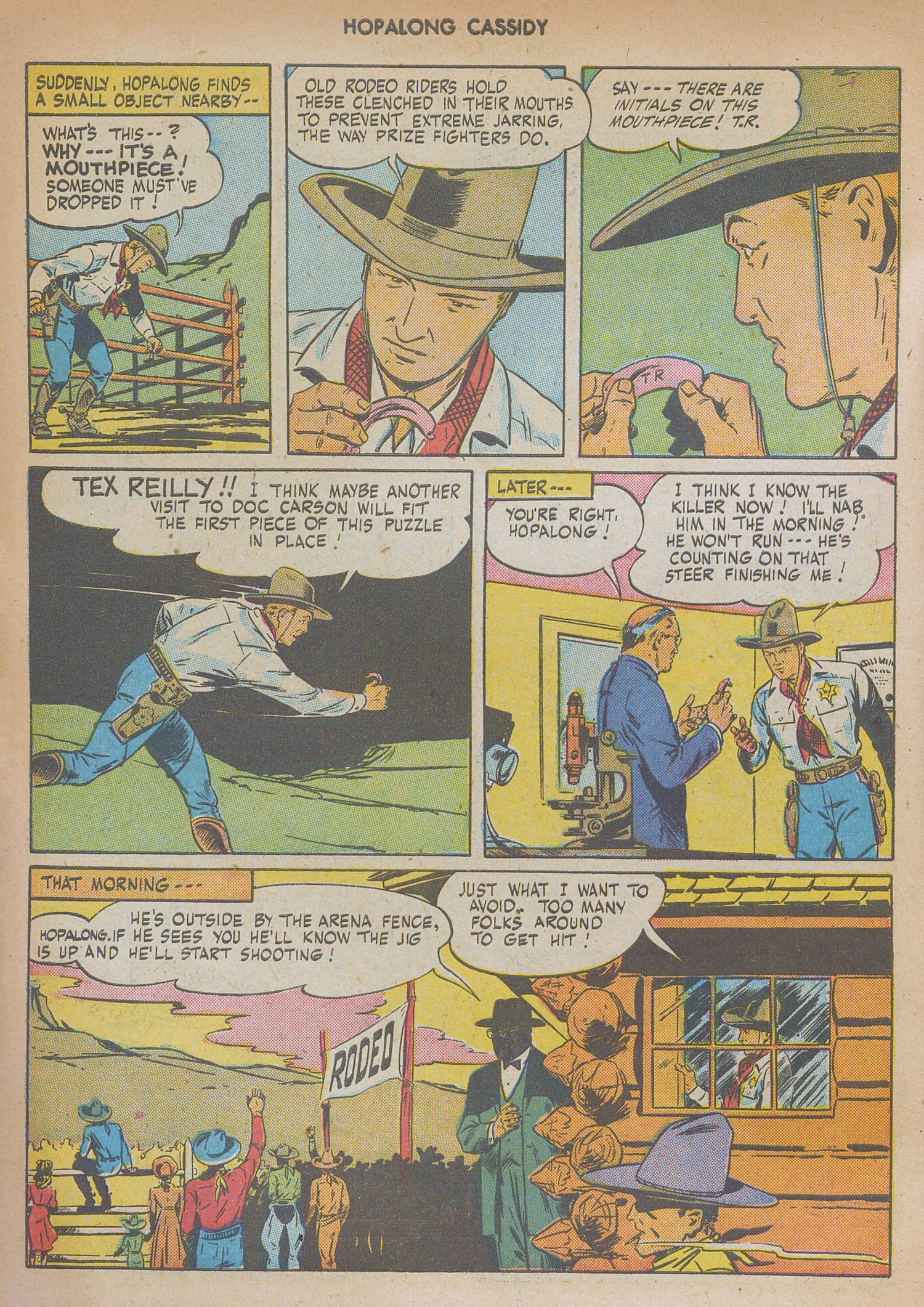Read online Hopalong Cassidy comic -  Issue #6 - 10