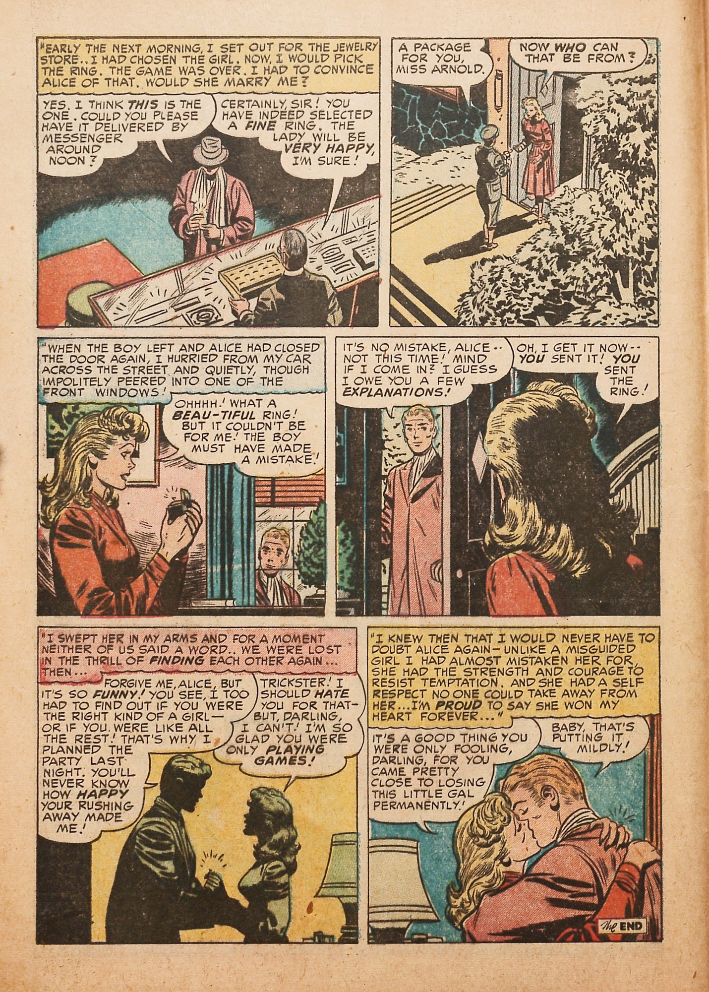 Read online Young Love (1949) comic -  Issue #22 - 22