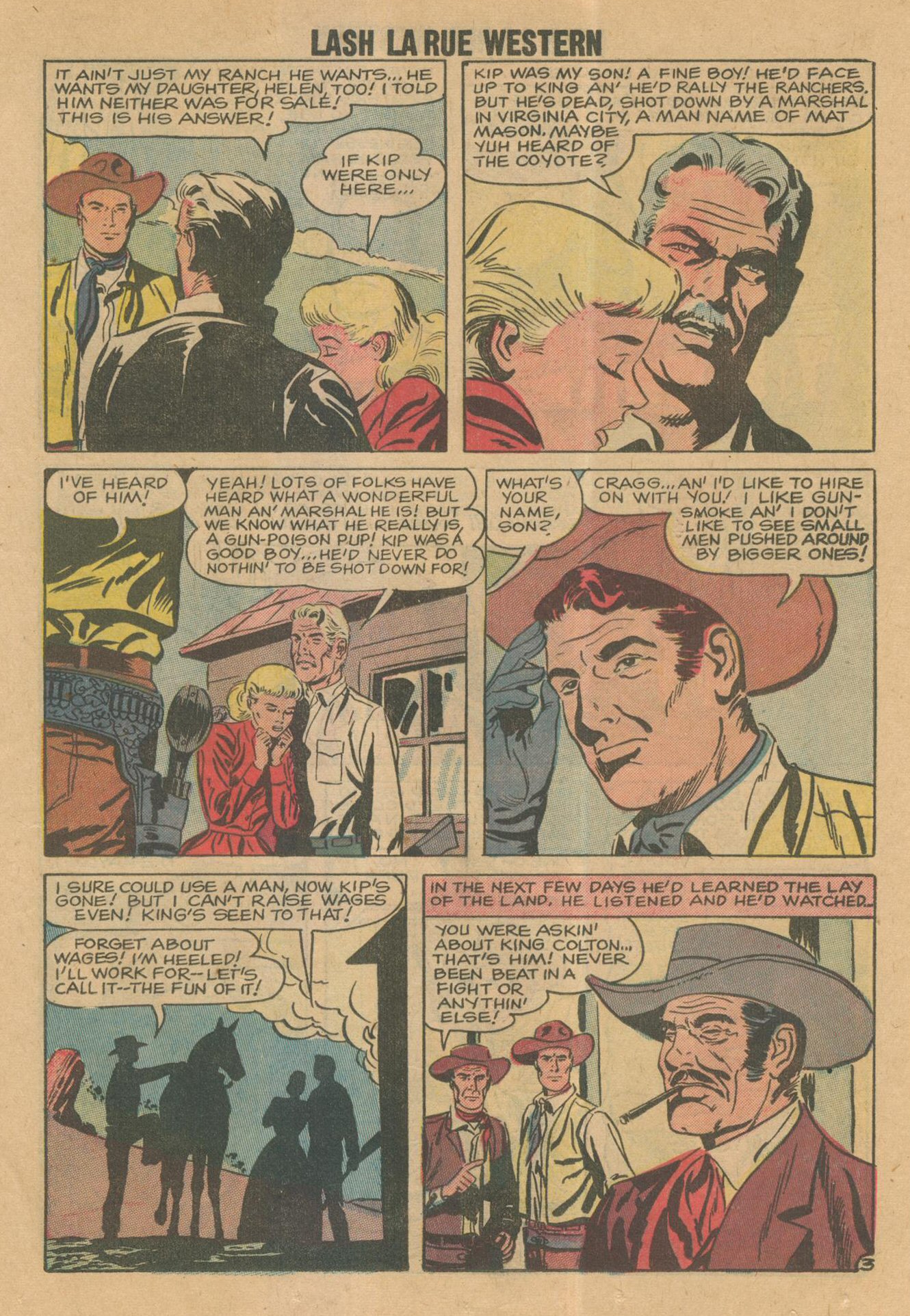 Read online Lash Larue Western (1949) comic -  Issue #69 - 22