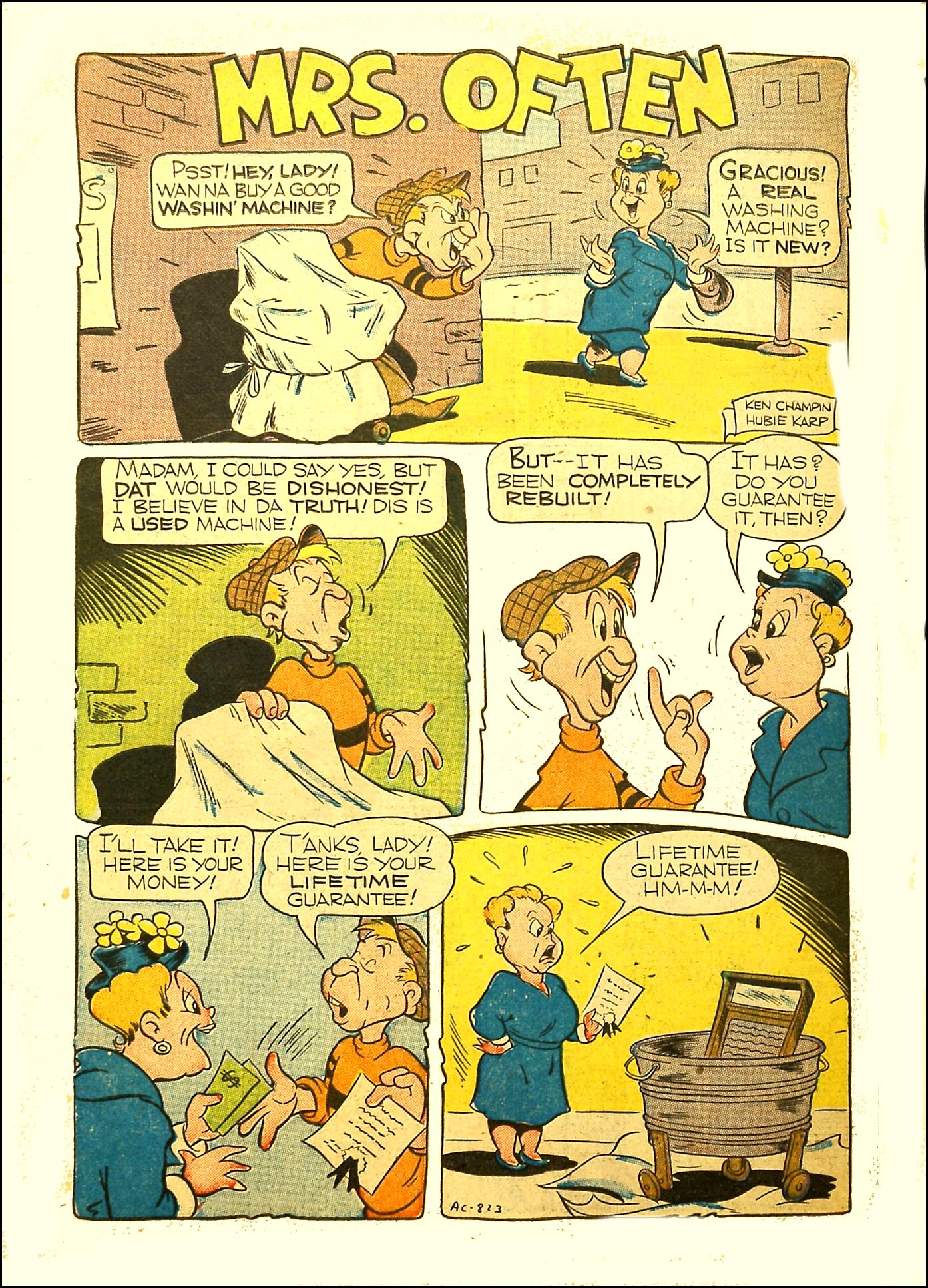 Read online Exciting Comics comic -  Issue #63 - 50