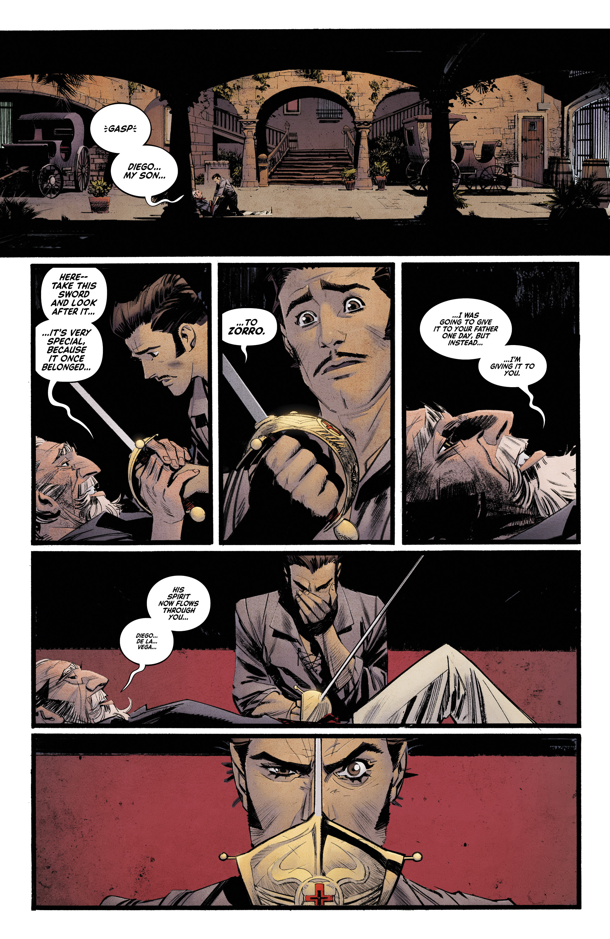 Read online Zorro: Man of the Dead comic -  Issue #1 - 18