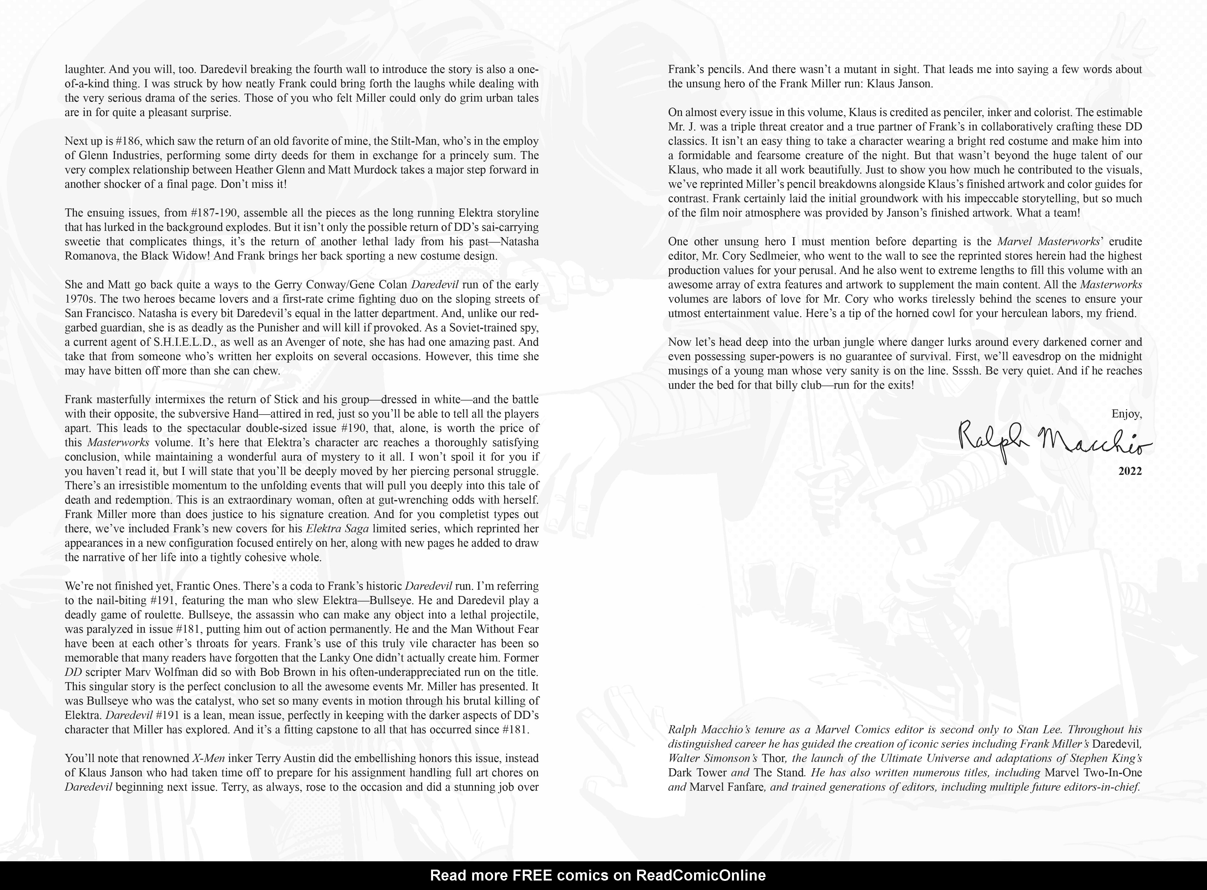 Read online Marvel Masterworks: Daredevil comic -  Issue # TPB 17 (Part 1) - 8