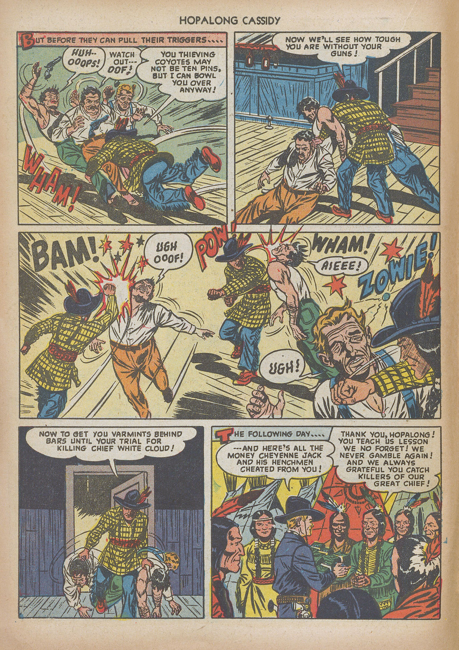 Read online Hopalong Cassidy comic -  Issue #35 - 14