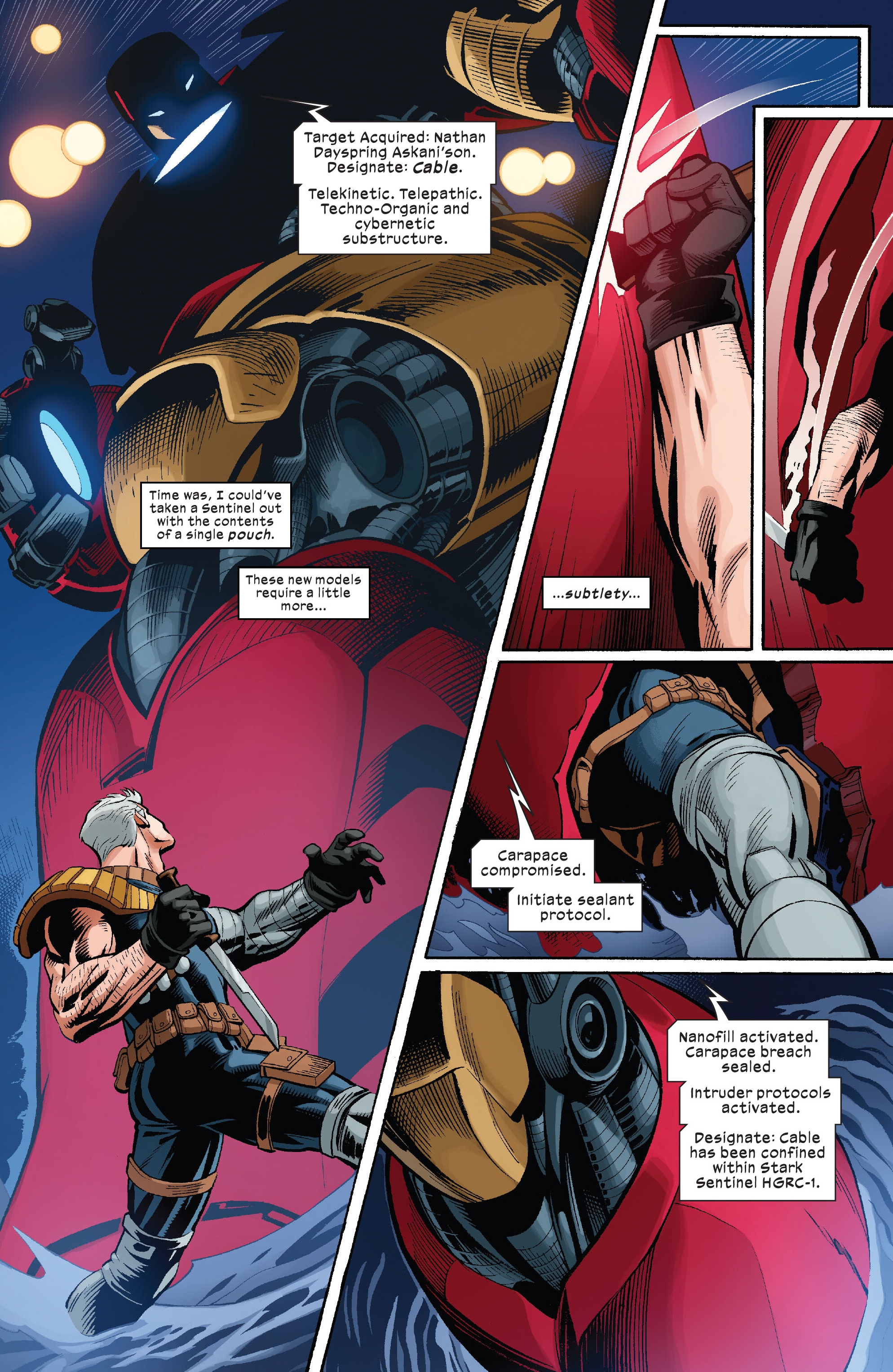 Read online Cable (2024) comic -  Issue #1 - 4