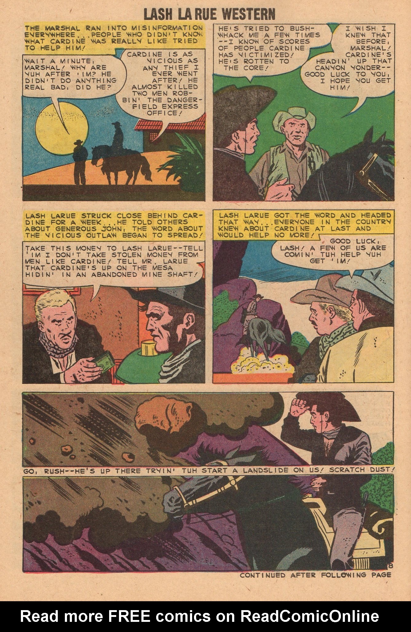 Read online Lash Larue Western (1949) comic -  Issue #74 - 30