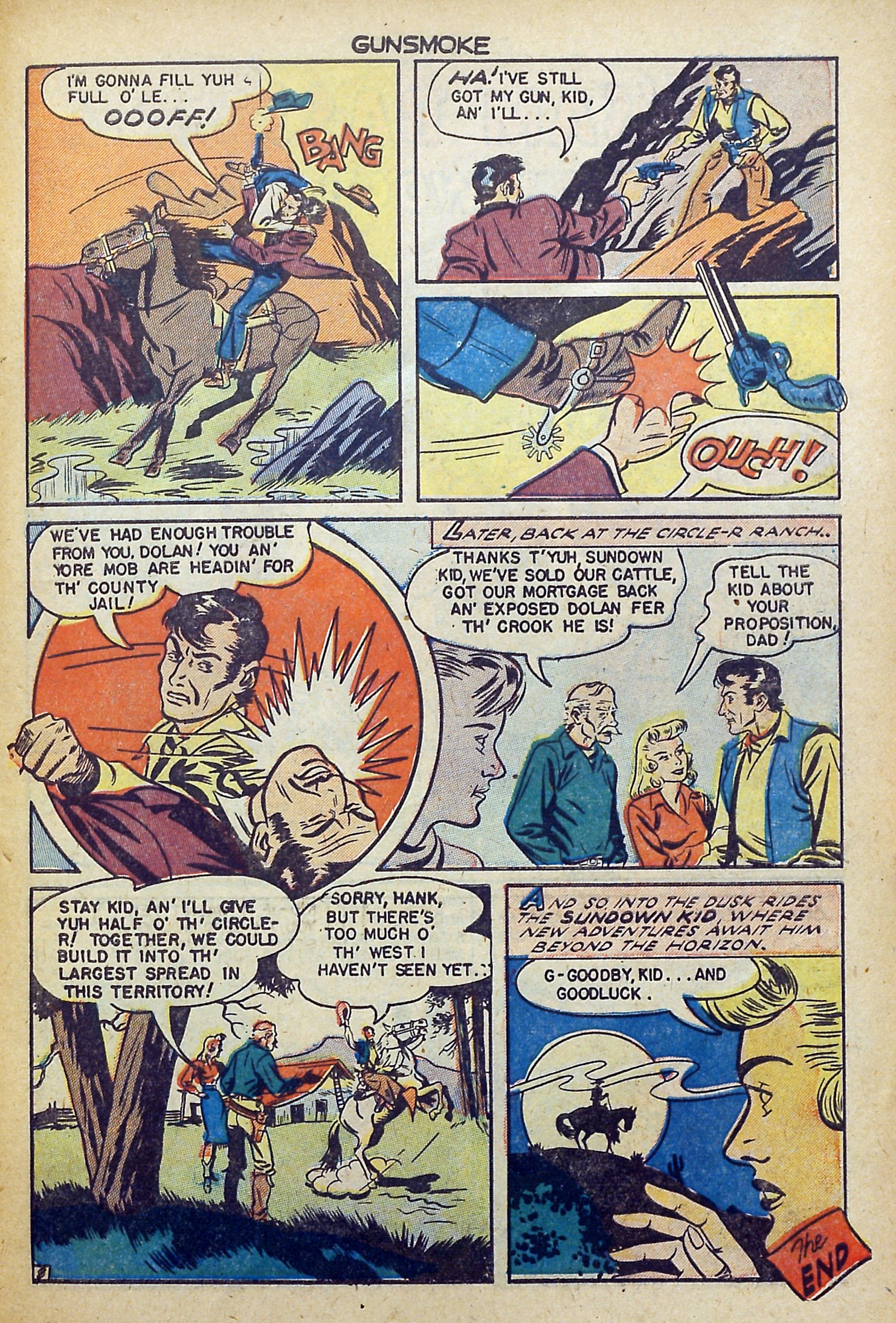 Read online Gunsmoke comic -  Issue #8 - 27