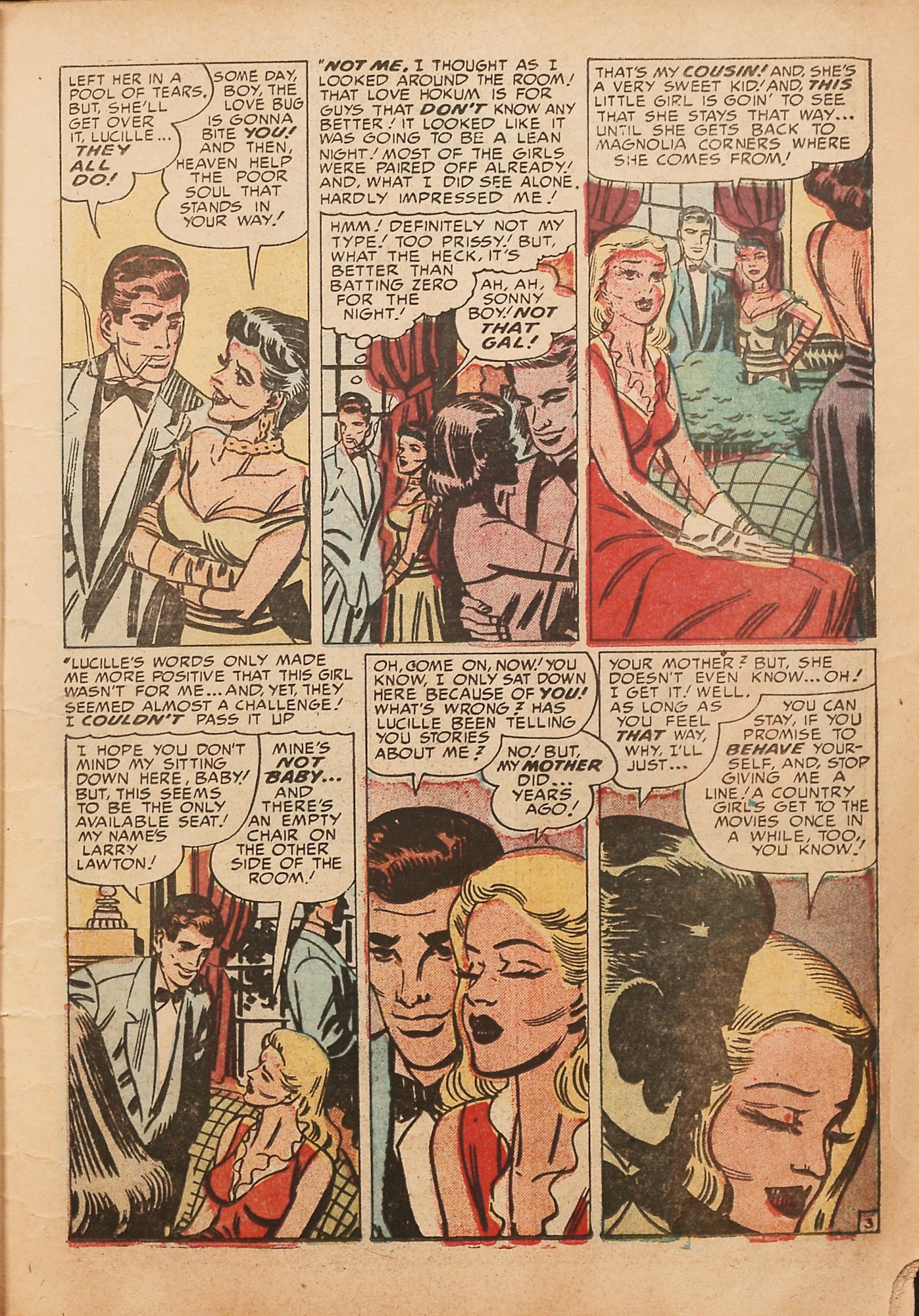 Read online Young Love (1949) comic -  Issue #29 - 5