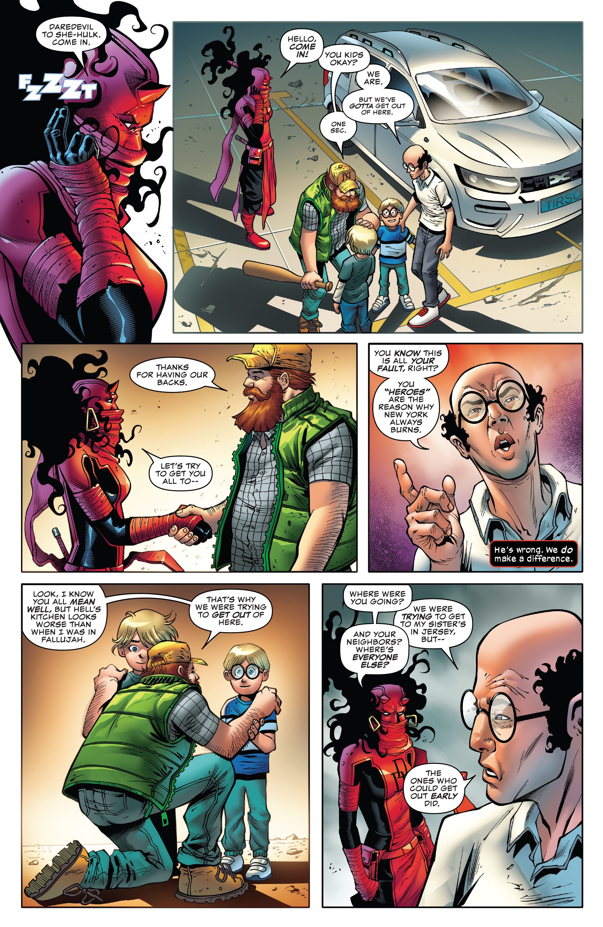 Read online Daredevil: Gang War comic -  Issue #3 - 16
