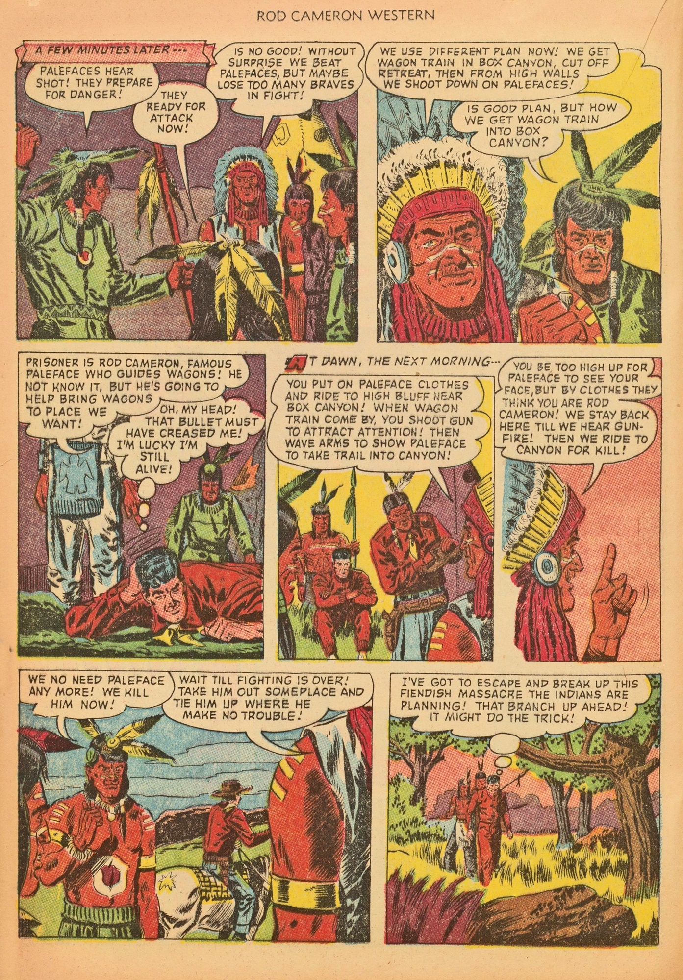 Read online Rod Cameron Western comic -  Issue #19 - 20