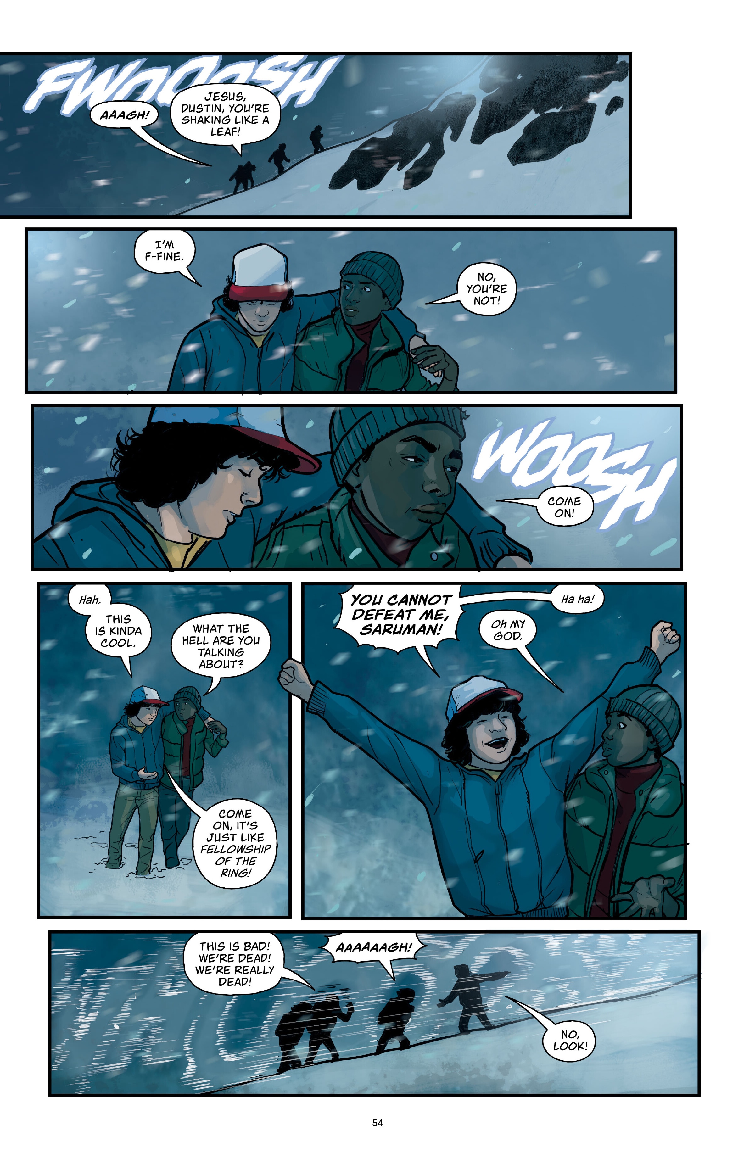 Read online Stranger Things Library Edition comic -  Issue # TPB 3 (Part 1) - 54