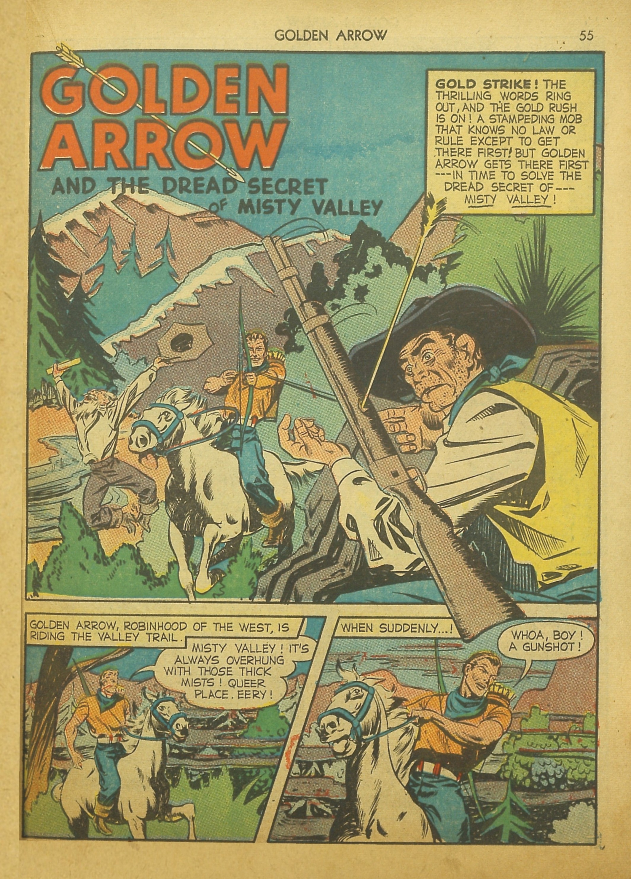 Read online Golden Arrow comic -  Issue #2 - 54